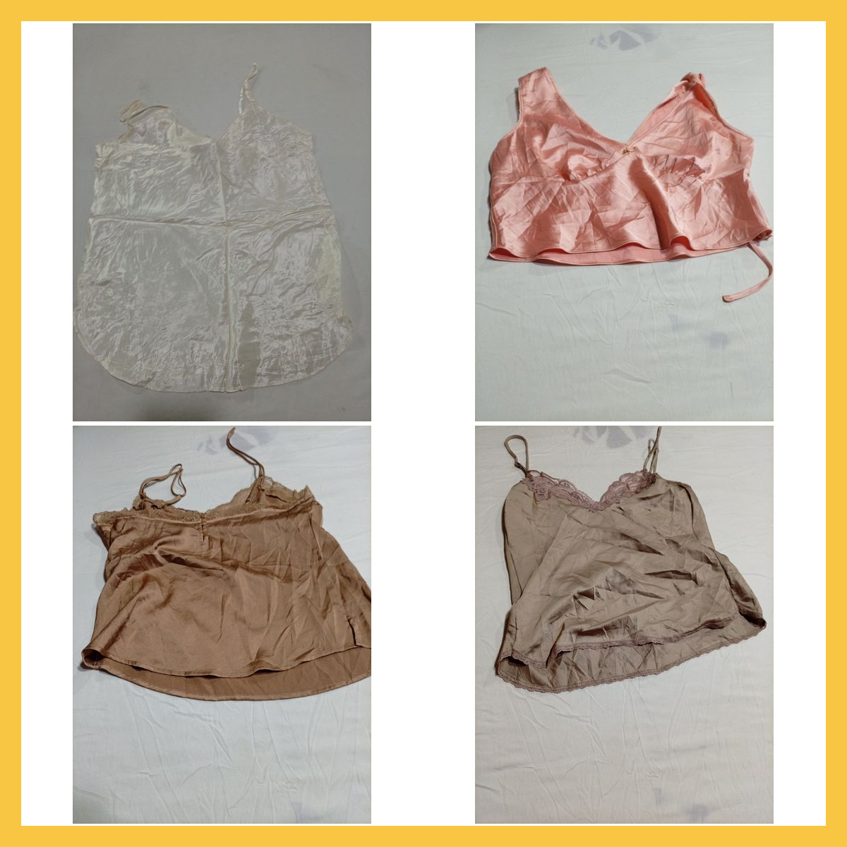 Lassie, A&F & More Seidentop-Bundle Satin-Spitze-T..