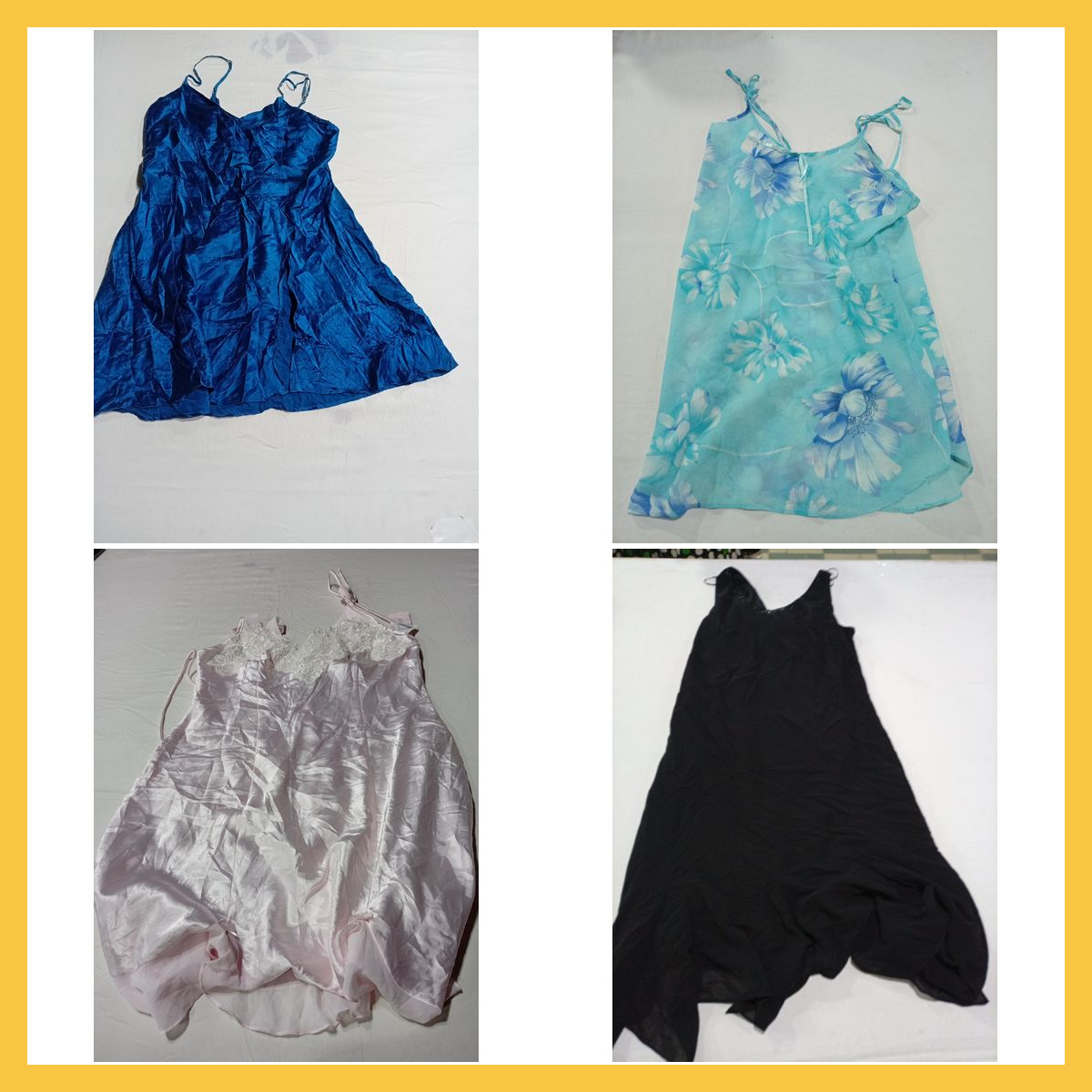 Pacote de Vestidos Slip da Victoria's Secret & Mai..