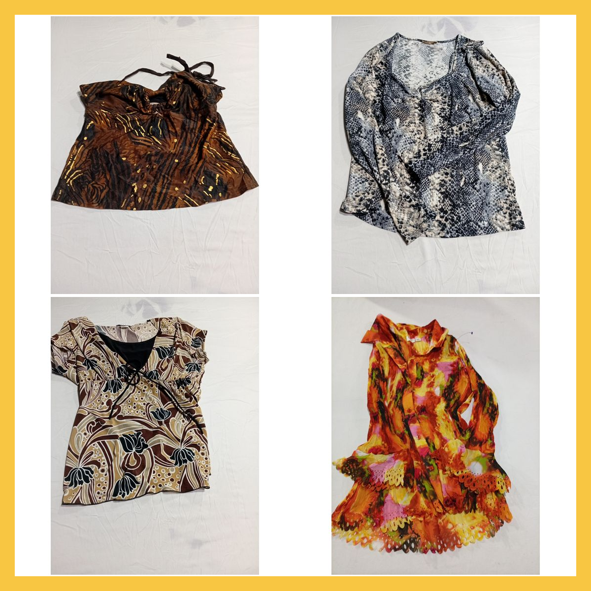 Pacote de Blusas Impressas - LA VIP, Chaps & Mais ..