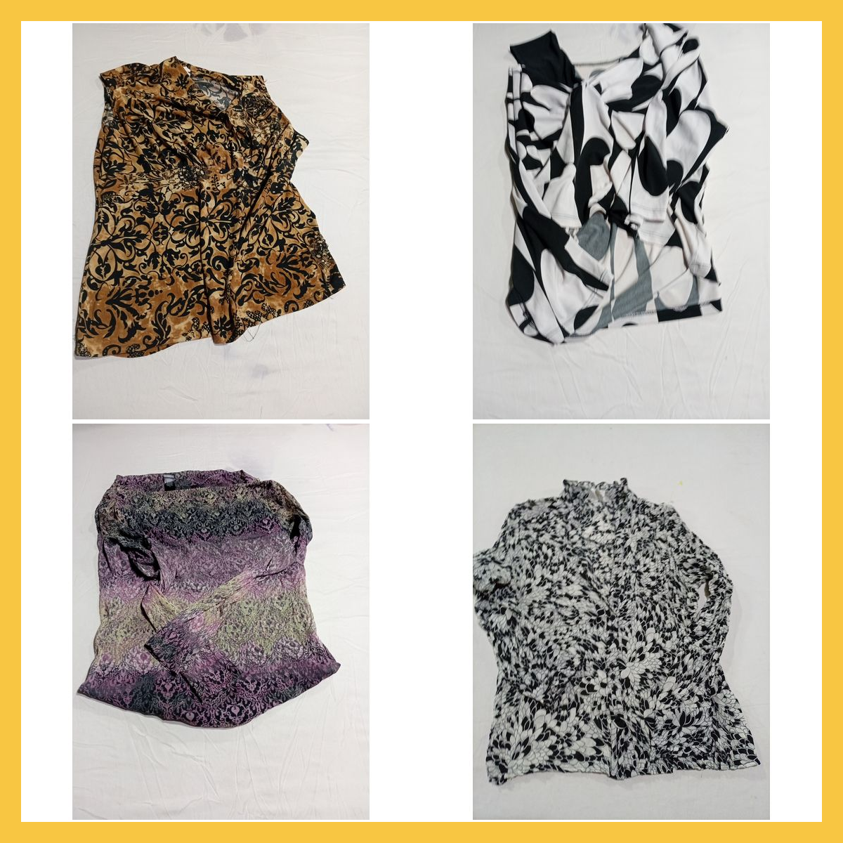 Printed Blouse Bundle: JK LA, The North Face, Geor..