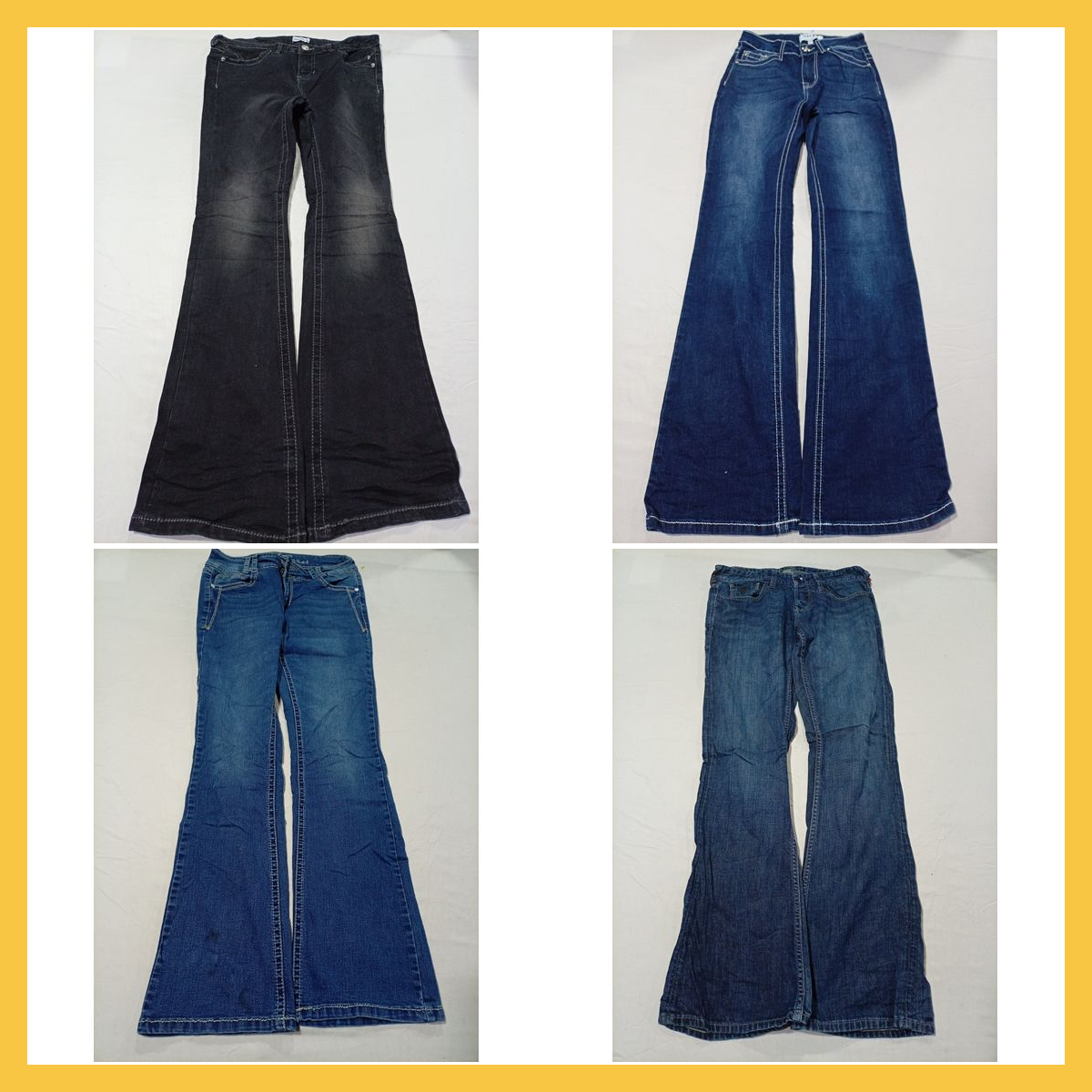 Flare Jeans Bundle: 15 Pc Mix aus Guess, rue21, Ma..