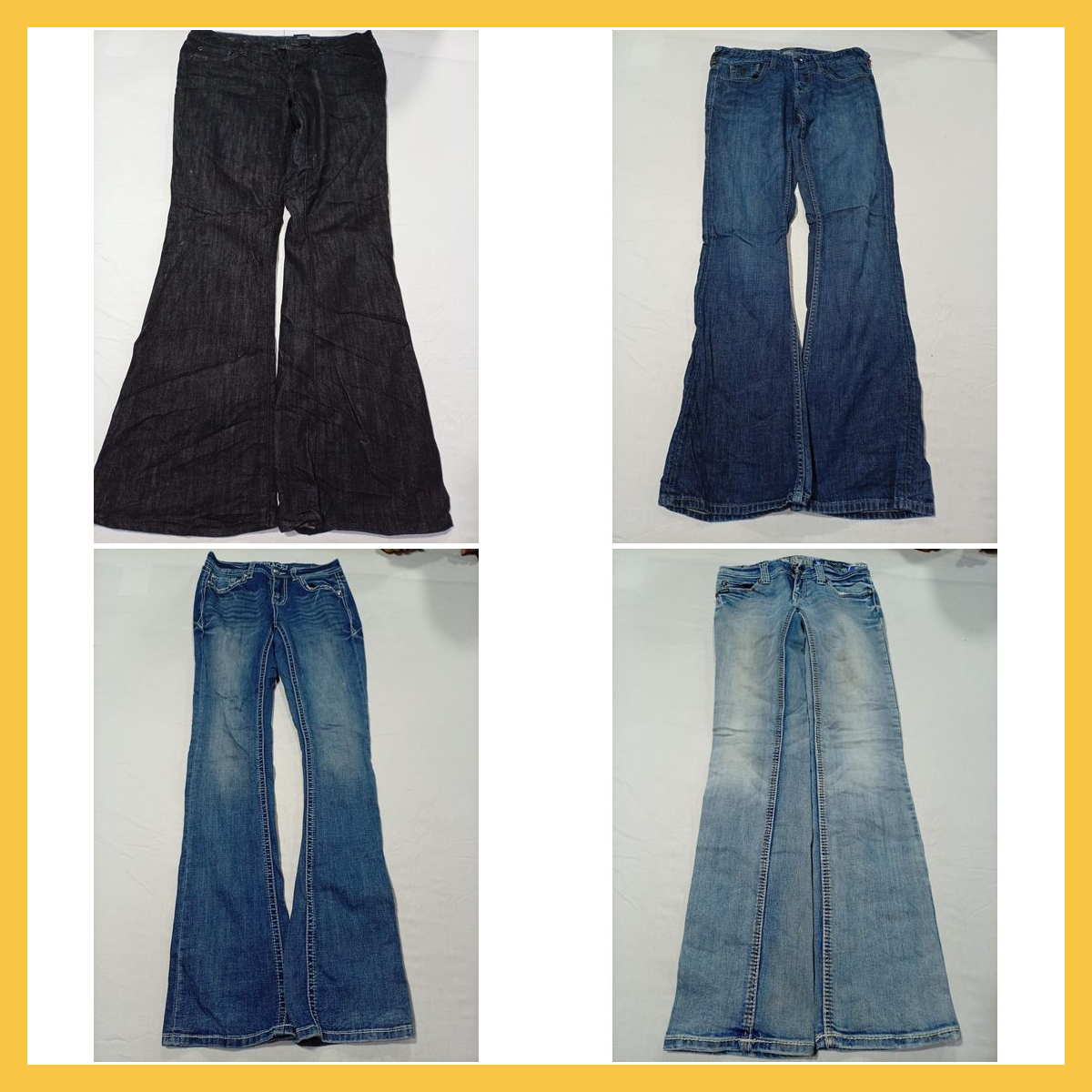 Flare Jeans Bundle - Guess, Buffalo & More - 15 Pi..
