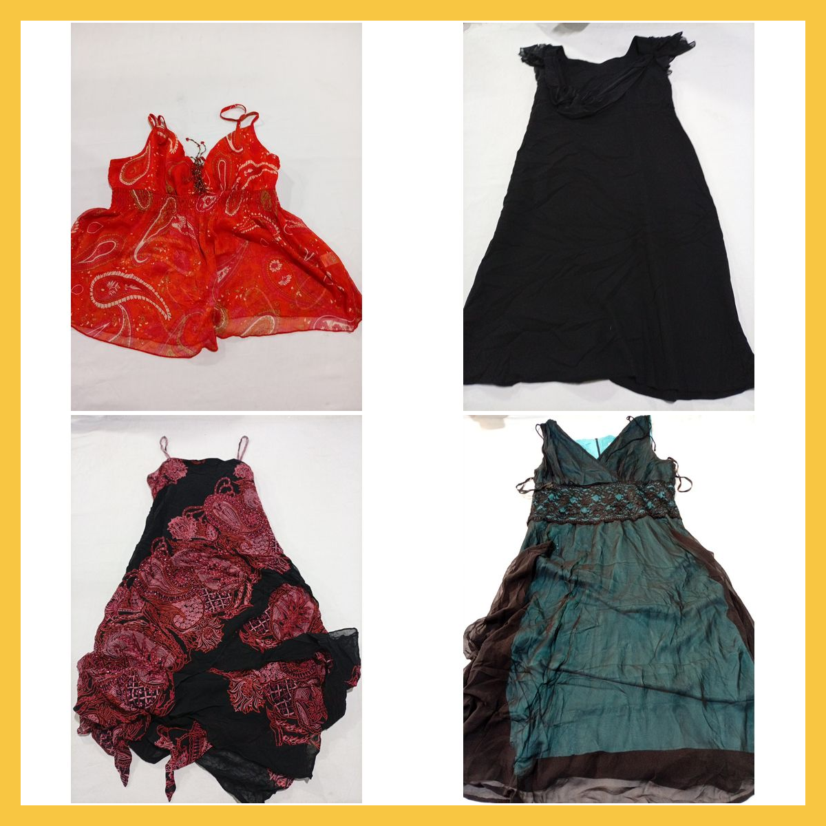 Pacote de Vestidos de Festa - Metro, D&G, Eva Blue..