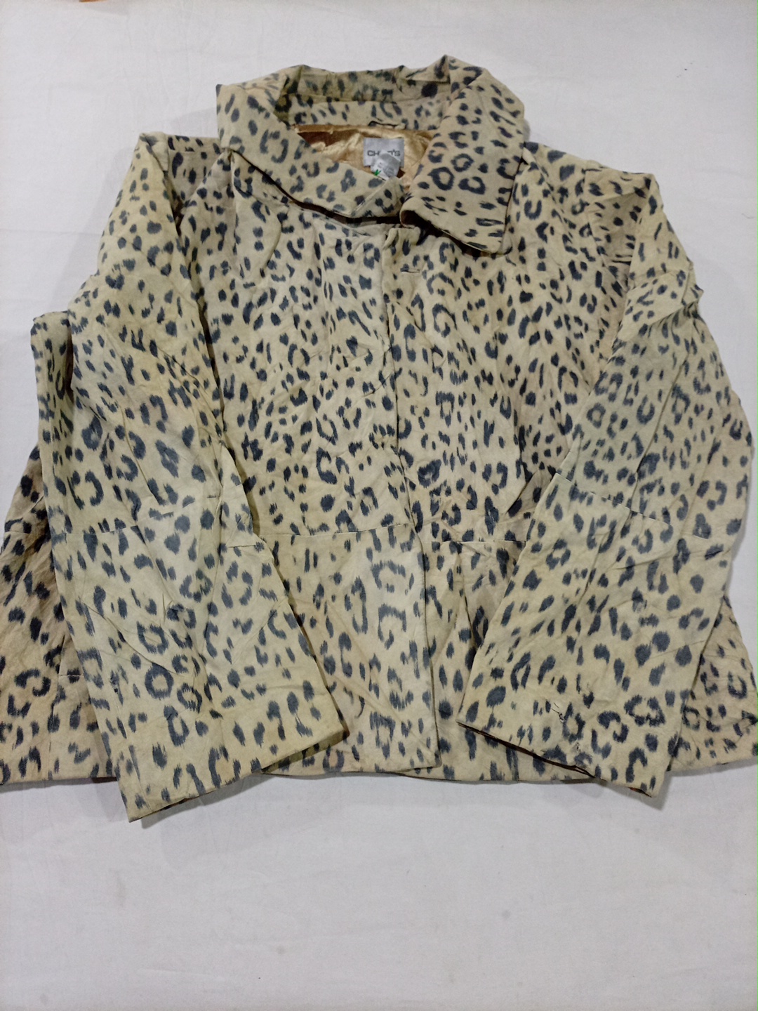 Blouse à imprimé léopard