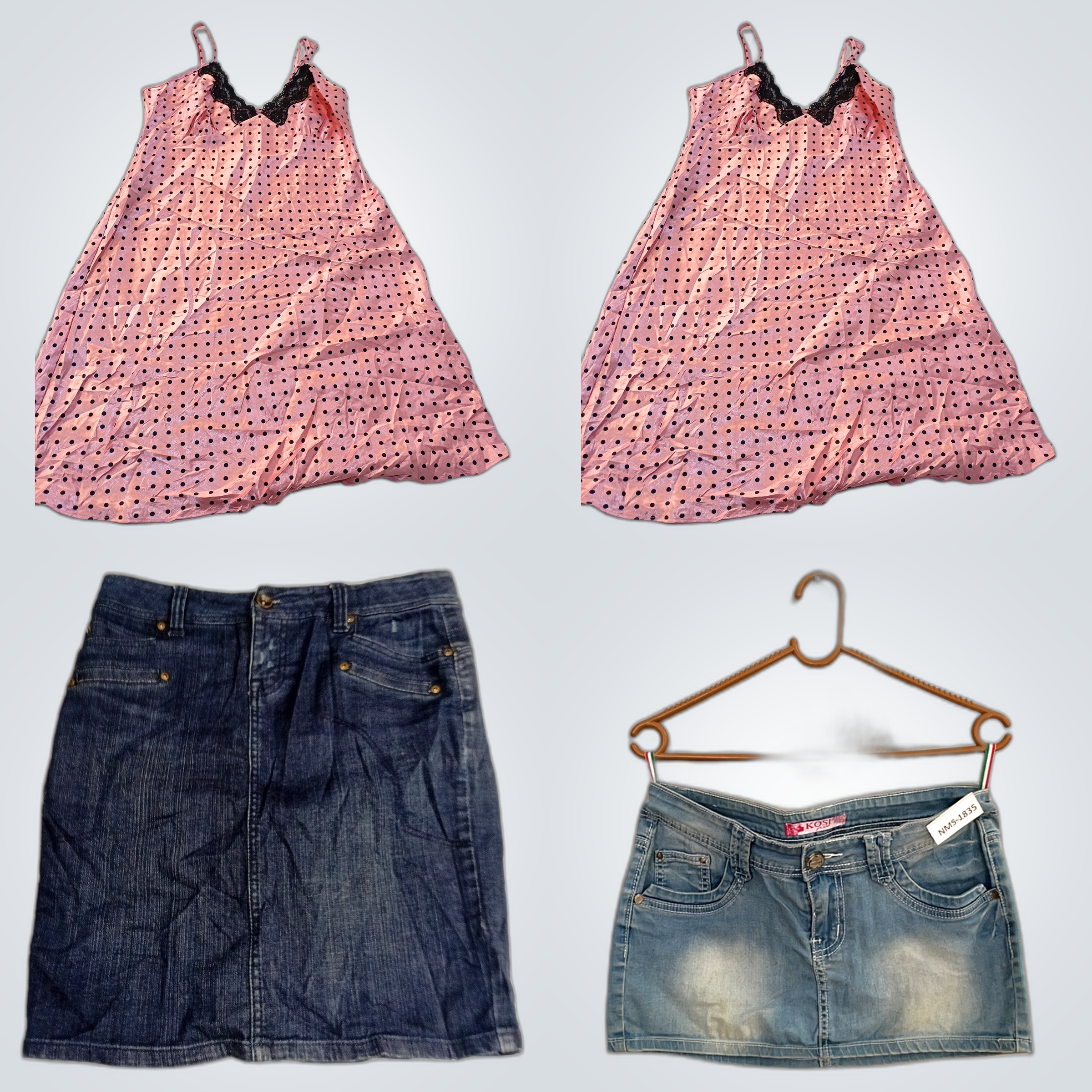 KOSI & Levi's Insieme di Gonne di Jeans + Collezio..