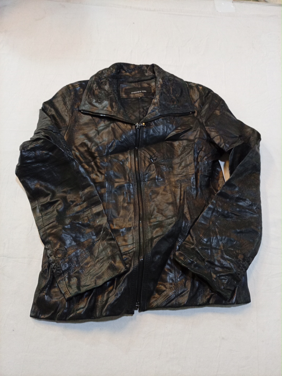 Jones New York Leather Jacket