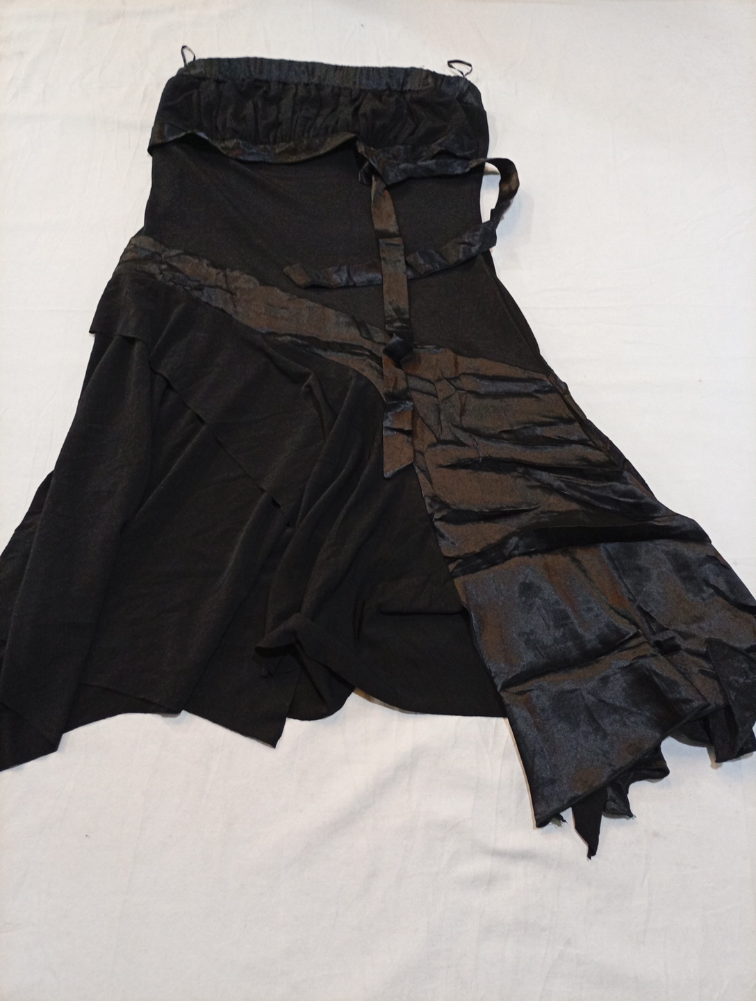 Black Asymmetrical Skirt