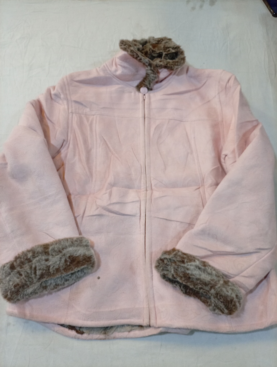 Pink Fur-Lined Jacket