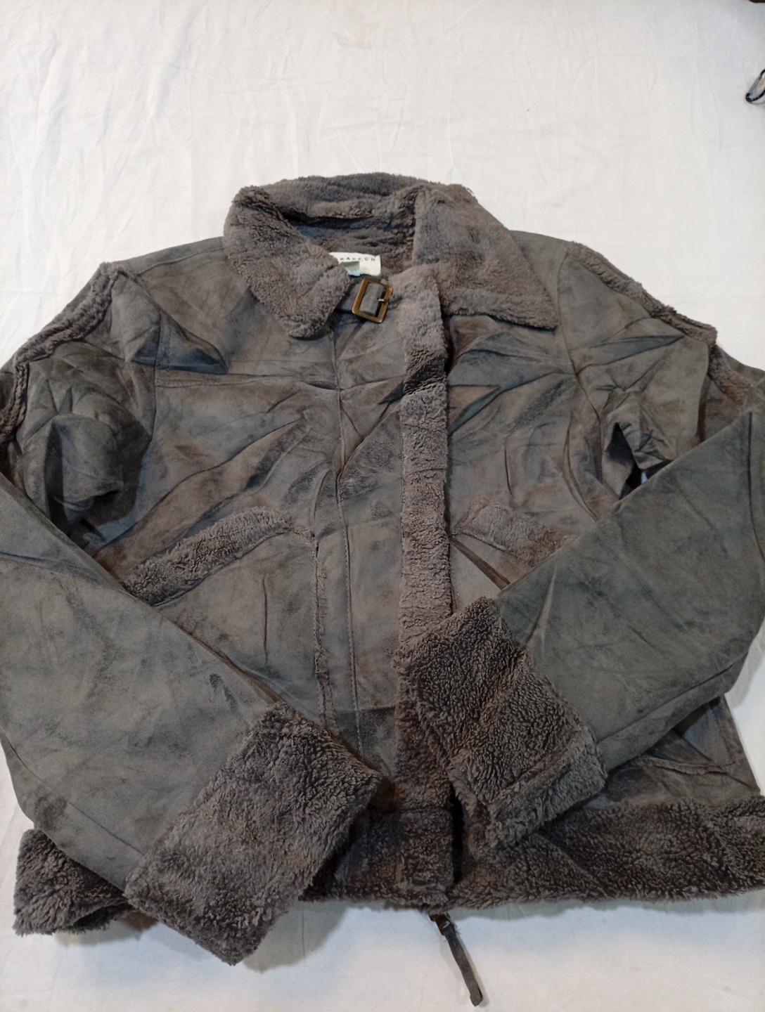 Marrakech Gray Fleece-Lined Jacket