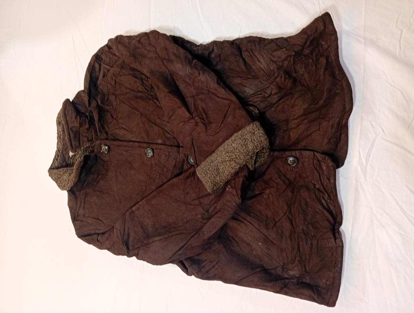 Orvis Brown Sherpa-Lined Jacket