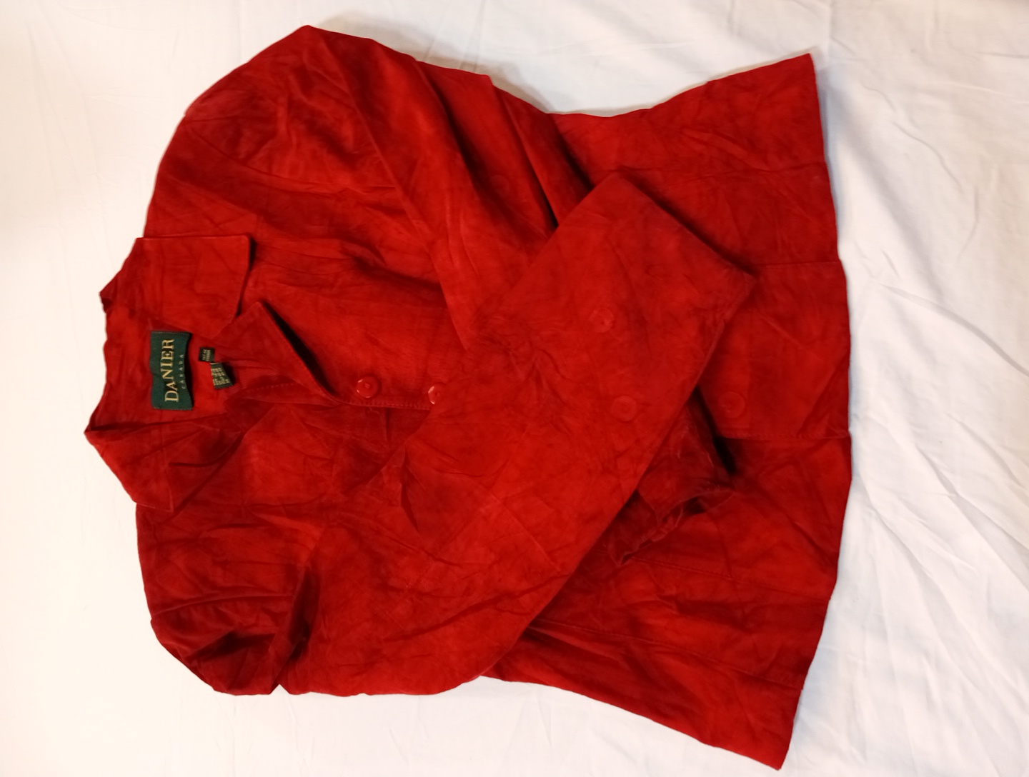 Chemisier Rouge Danier