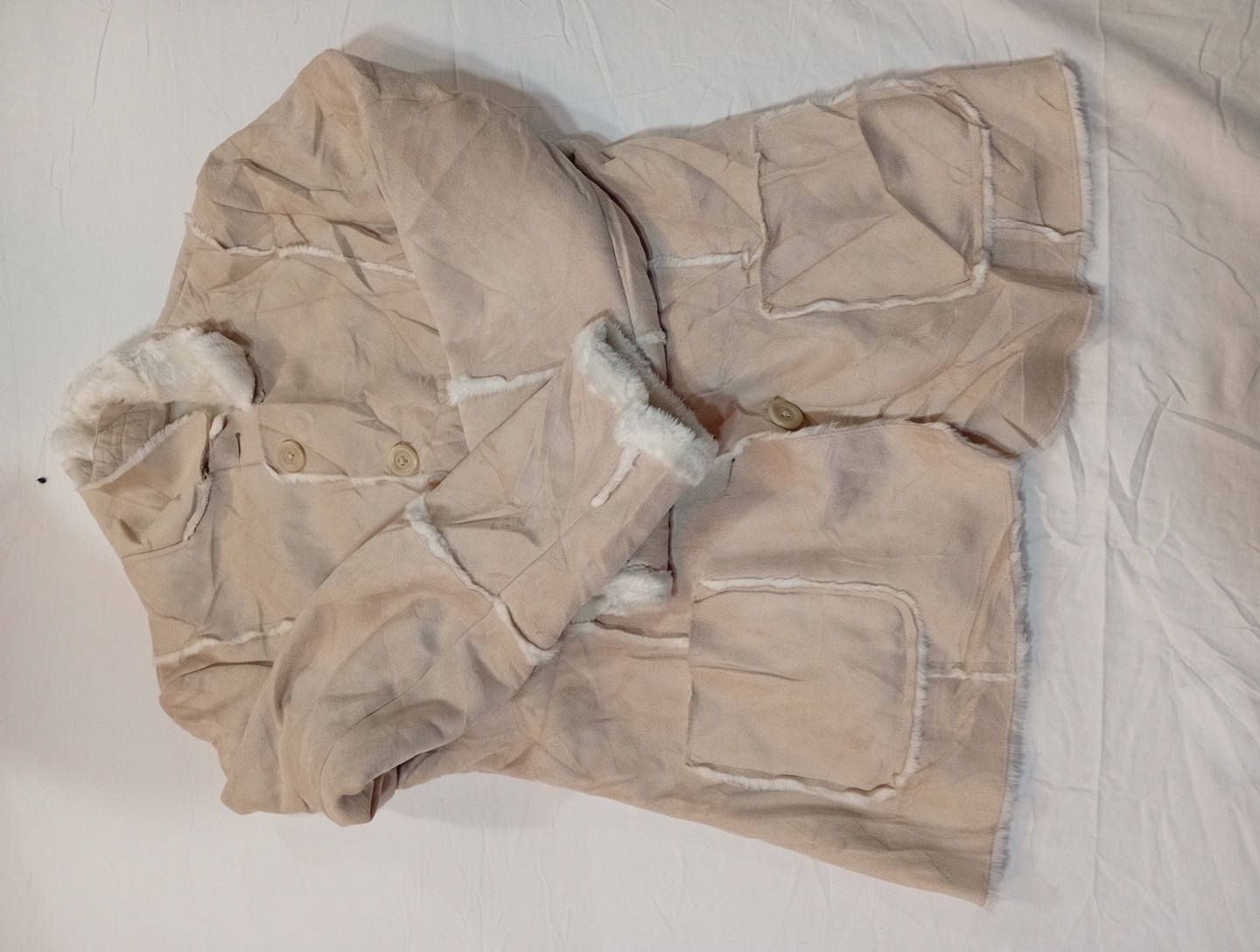 Veste doublée en fausse fourrure Sonoma