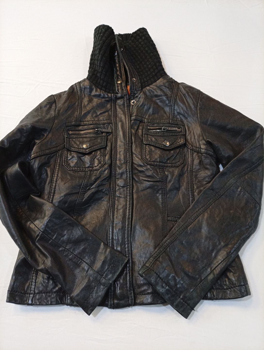 Veste en cuir Michael Kors