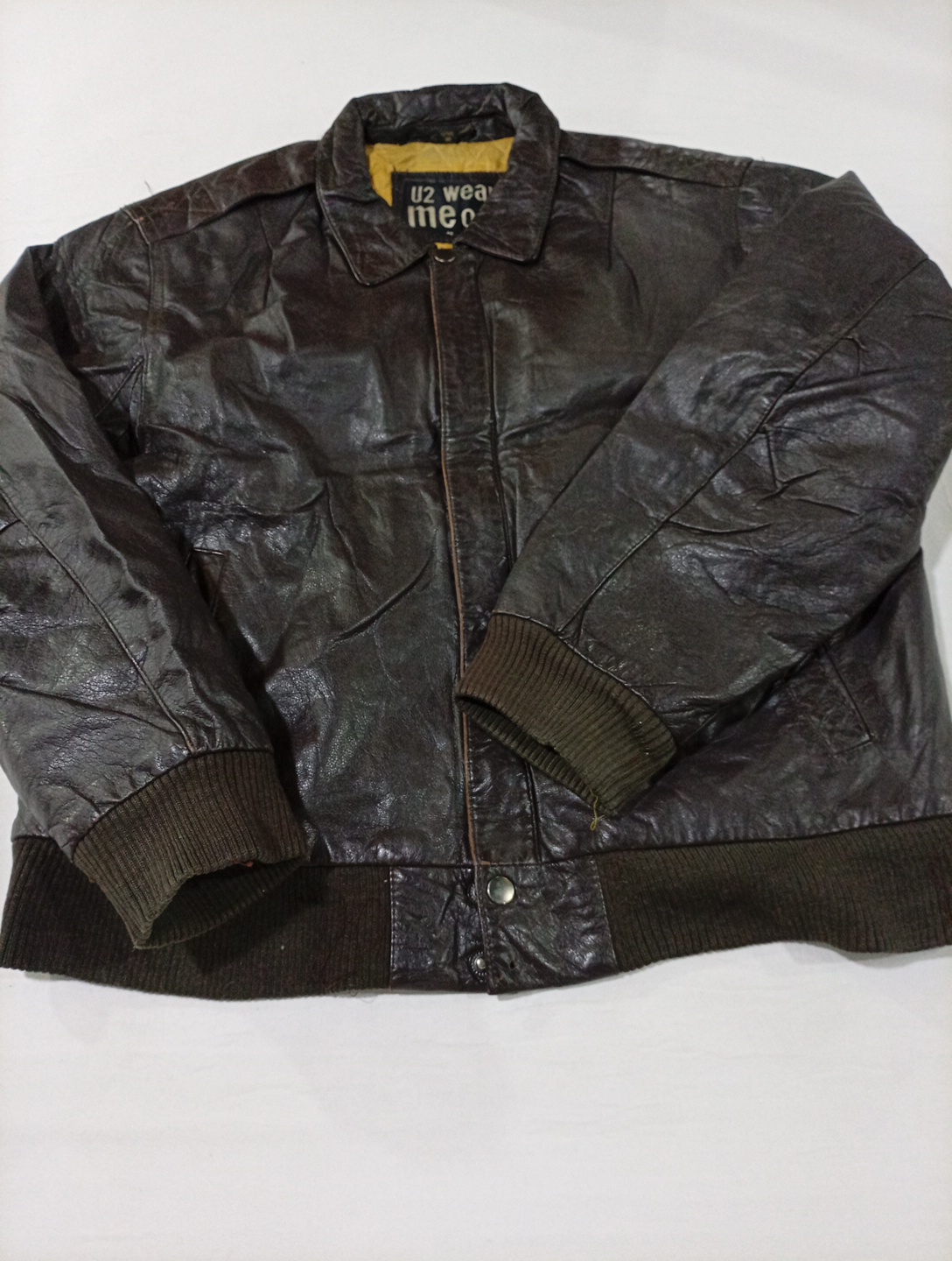 U2 Wear Me Out Lederjacke