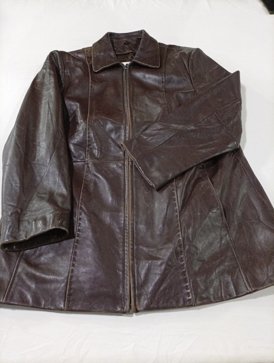 Liz Claiborne Lederjacke