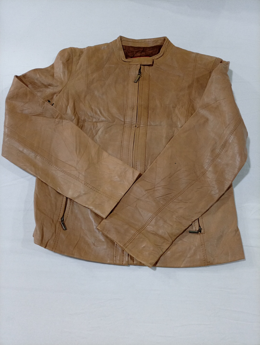 Veste en cuir Cole Haan