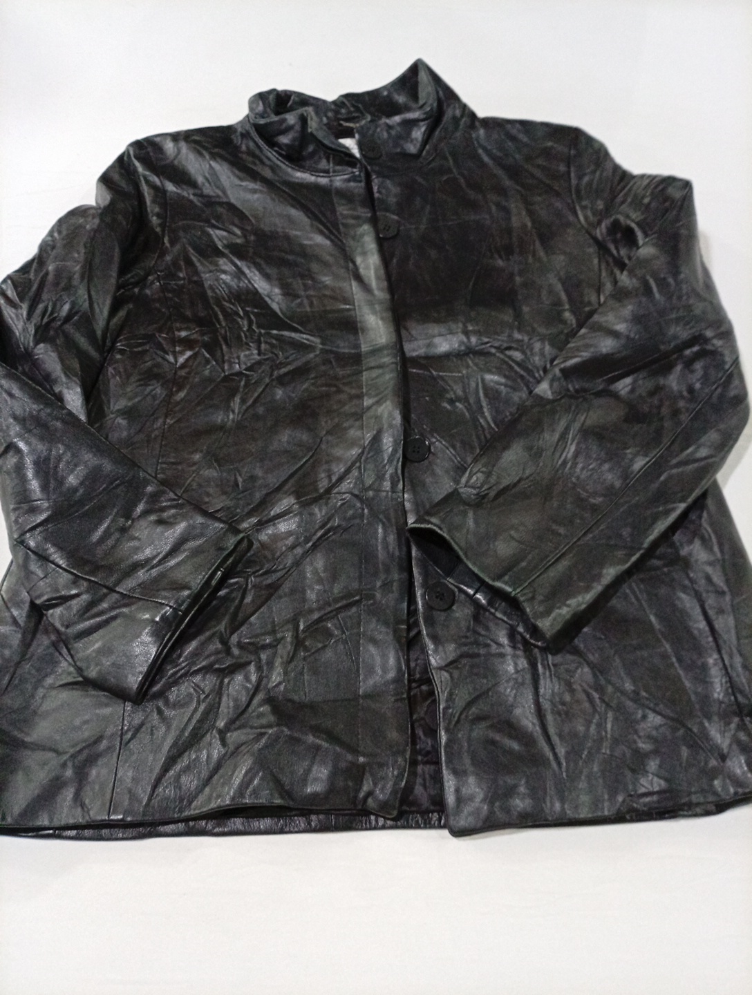 Veste en cuir Brooks Brothers