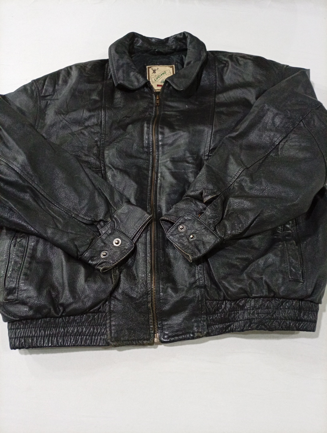 Veste en cuir Luciano