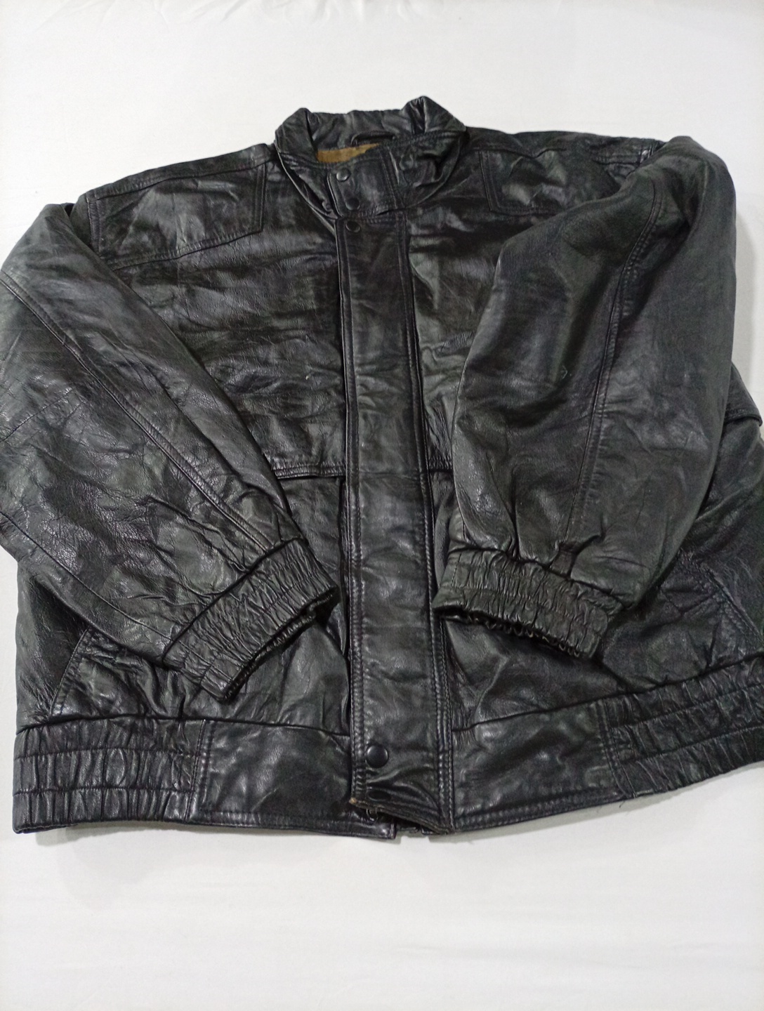 Jaqueta de Couro Pierre Cardin