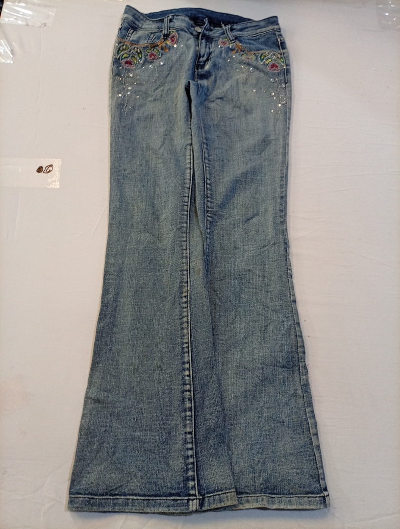 Boston Proper Embroidered Jeans