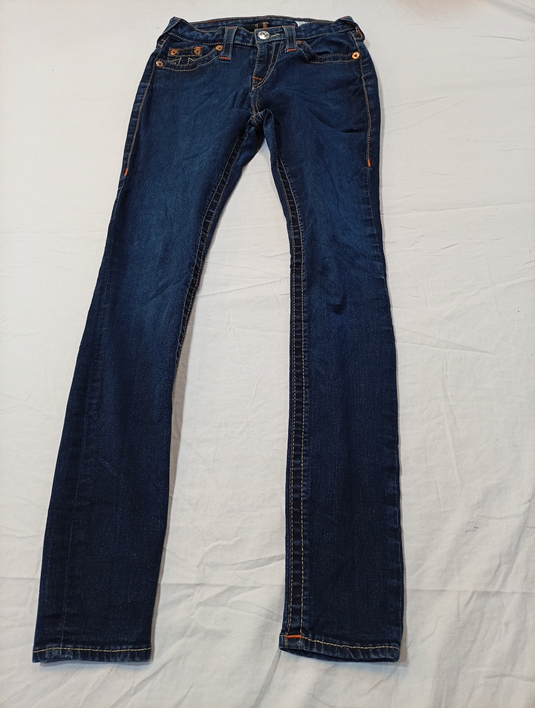 True Religion Skinny Low-Rise Jeans