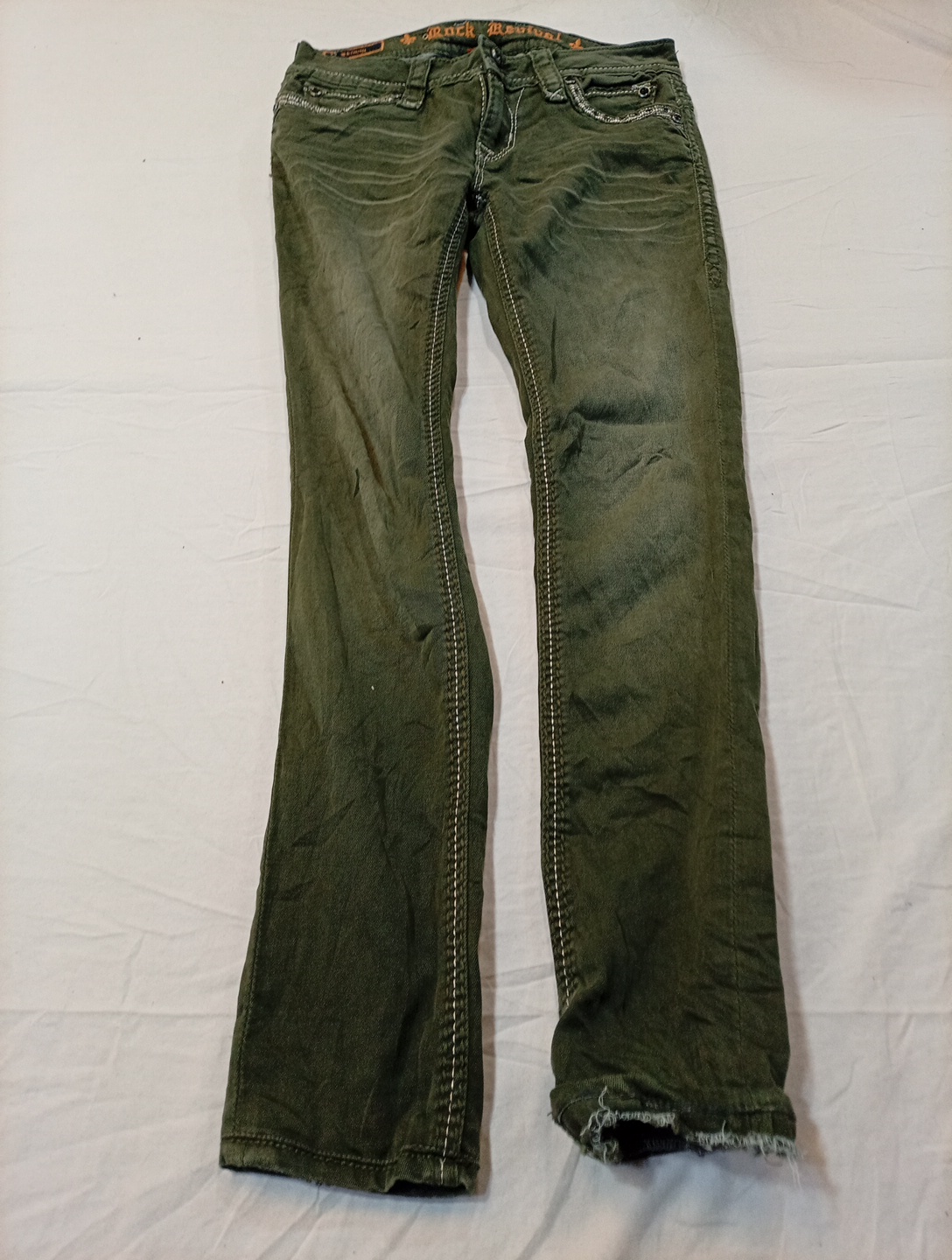 Green Buck Revival Jeans
