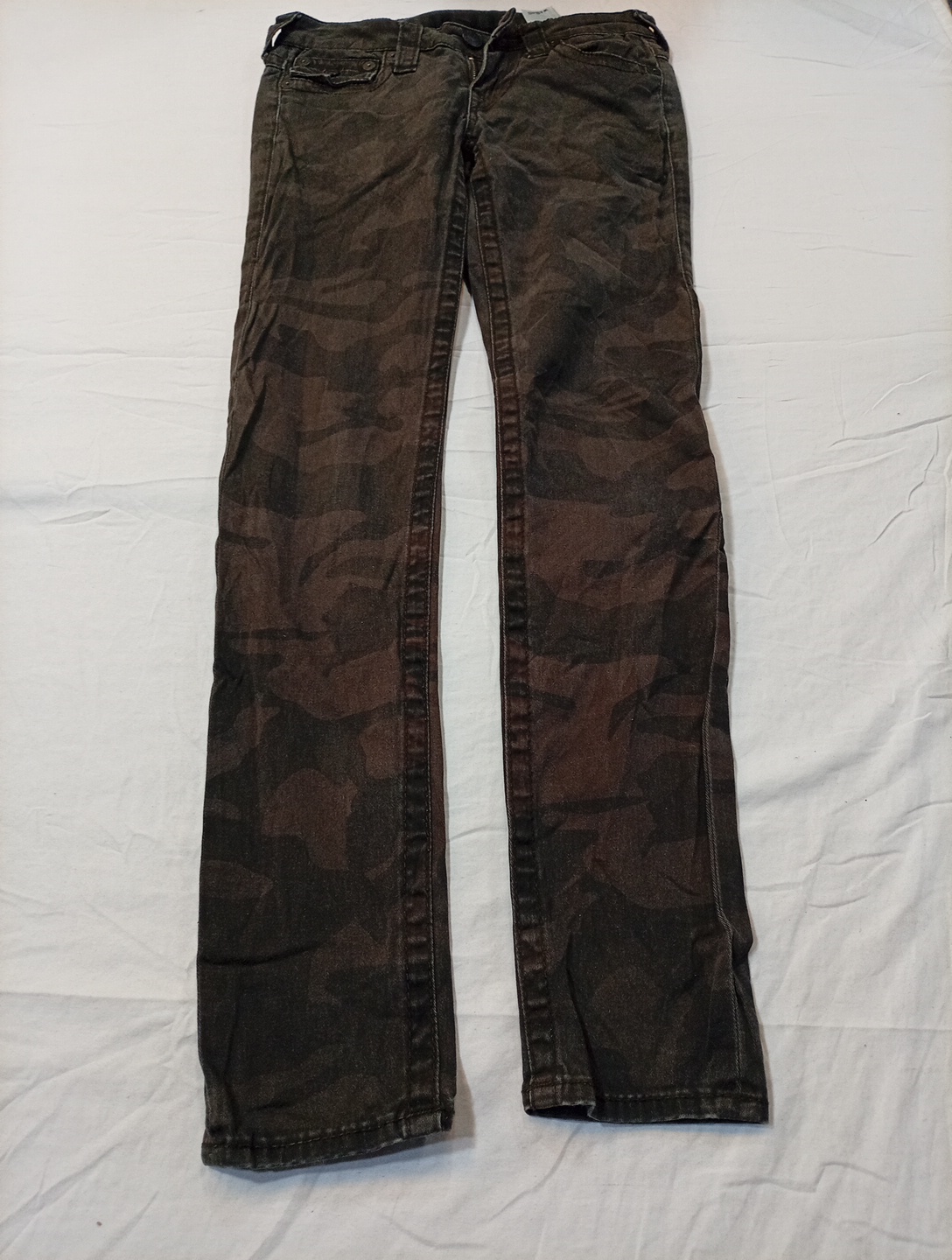 Jean camouflage marron