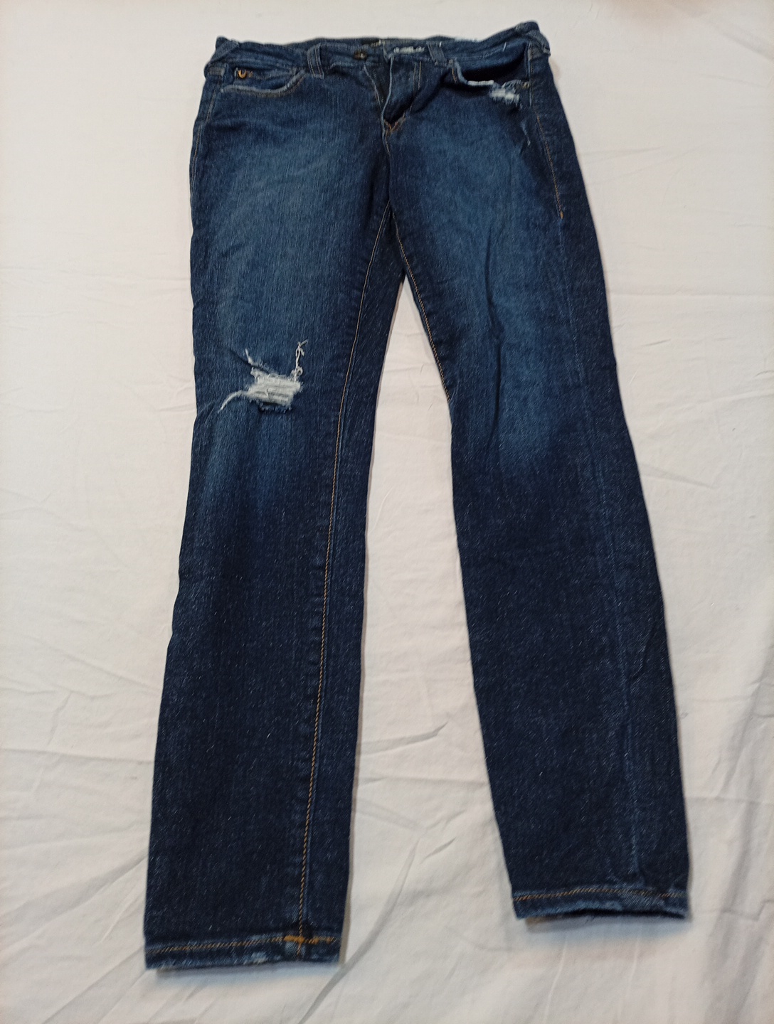 Halle Mid Rise Super Skinny Jeans