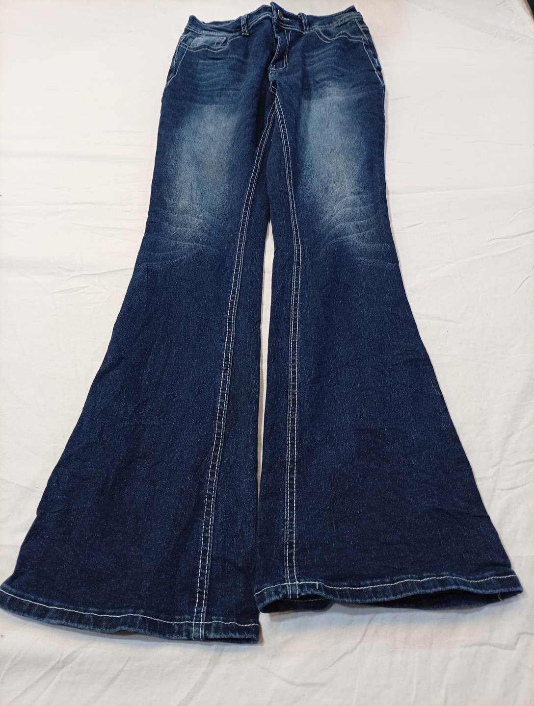 Blue Flare Jeans