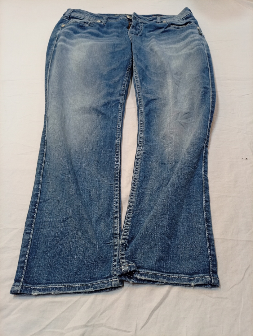 Silver Boyfriend Jeans