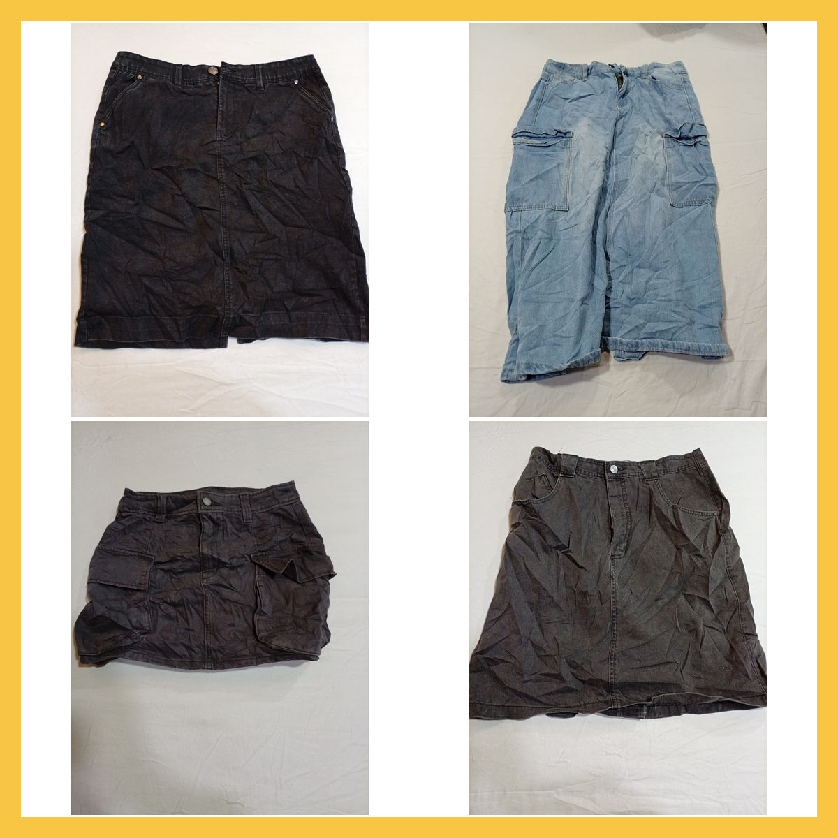 Denim & Cargo Bundle: Roxy, Love Tree & Altre Gonn..