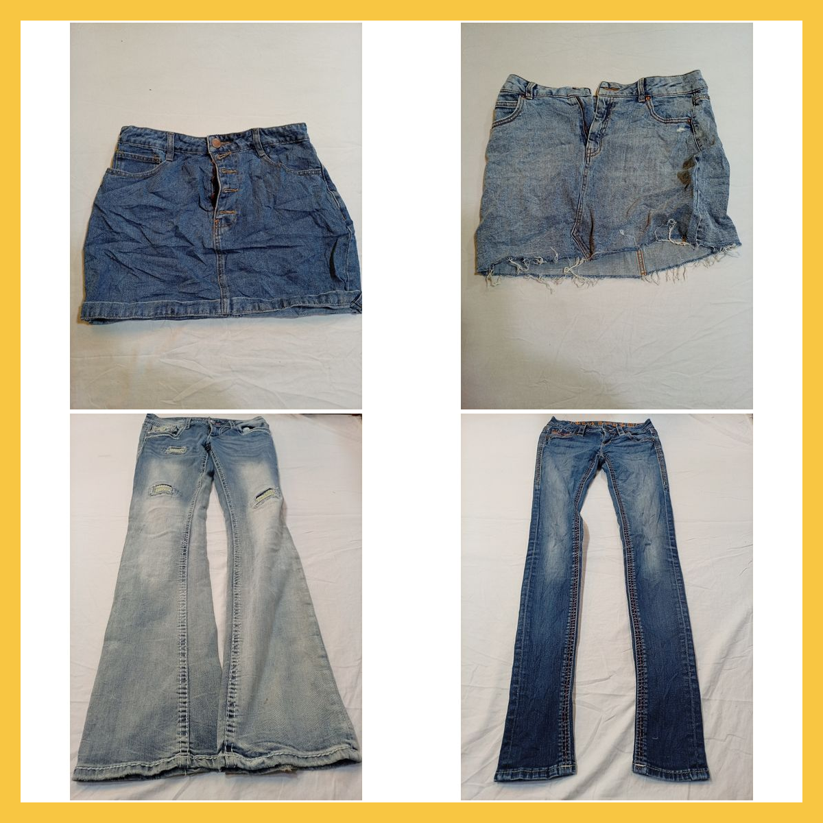 Denim-Rock & Jeans-Bundle - Forever 21, Wrangler, ..