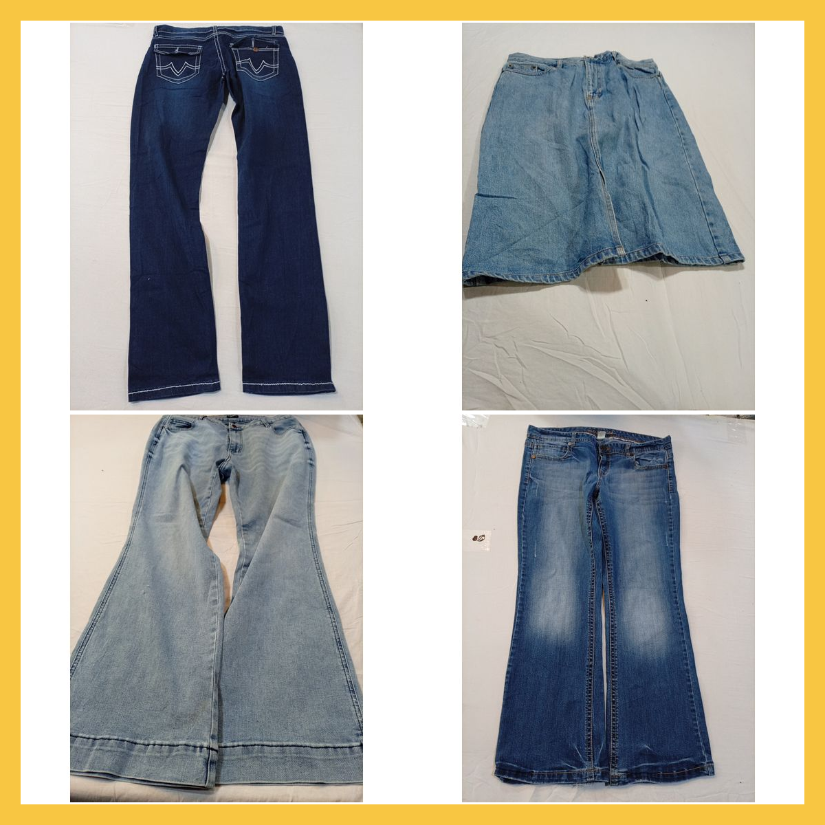 Denim Bundle: 10 Piece Gap, Wrangler, Maurices Jea..