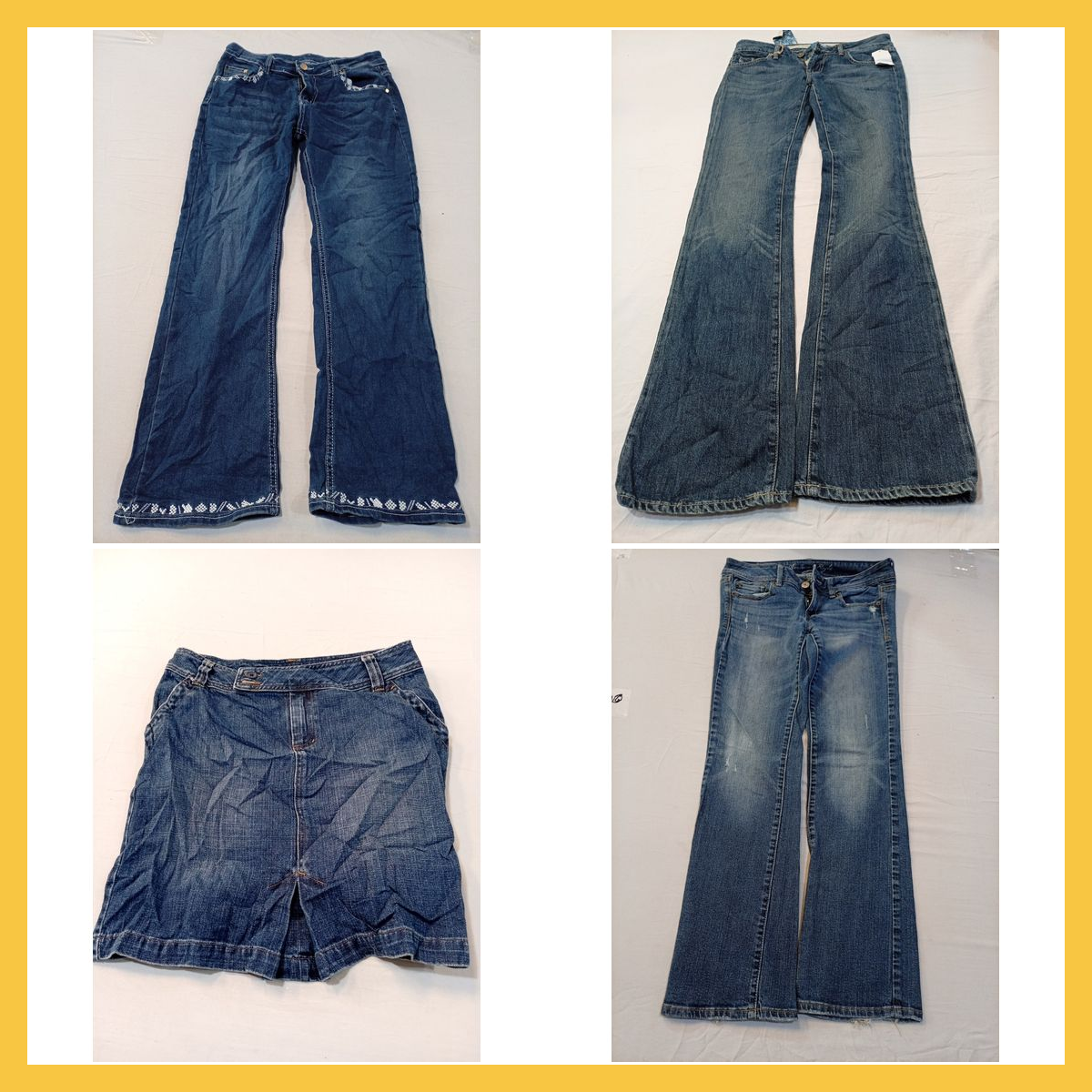 Pacchetto Denim: 7 For All Mankind, American Eagle..