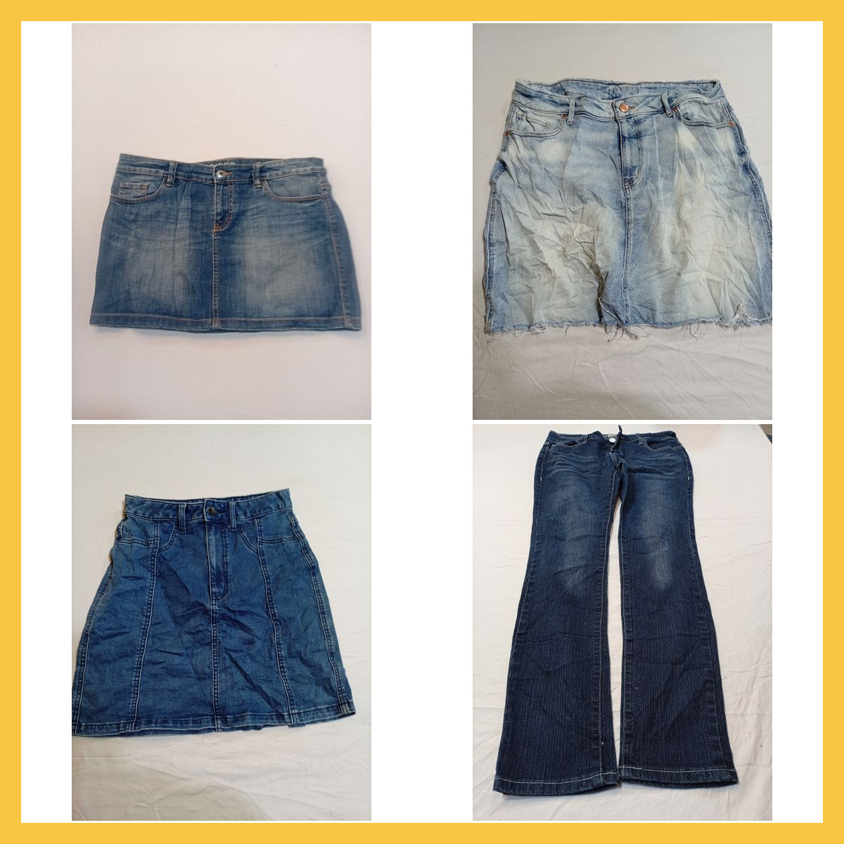 Conjunto de Saia Jeans & Calças - Levi's, Insider,..