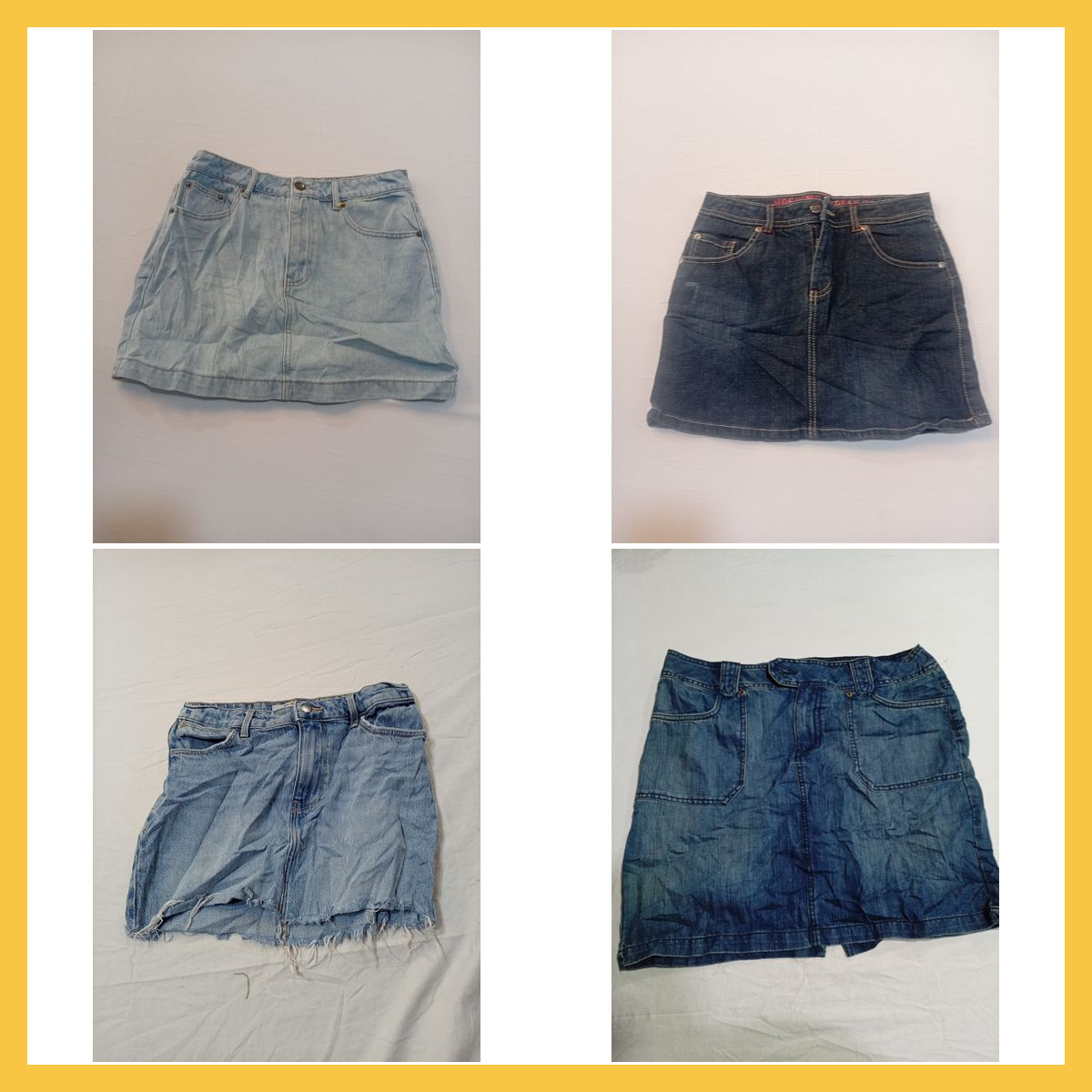 Denim Skirt & Jean Shorts Bundle - Forever 21, Mos..