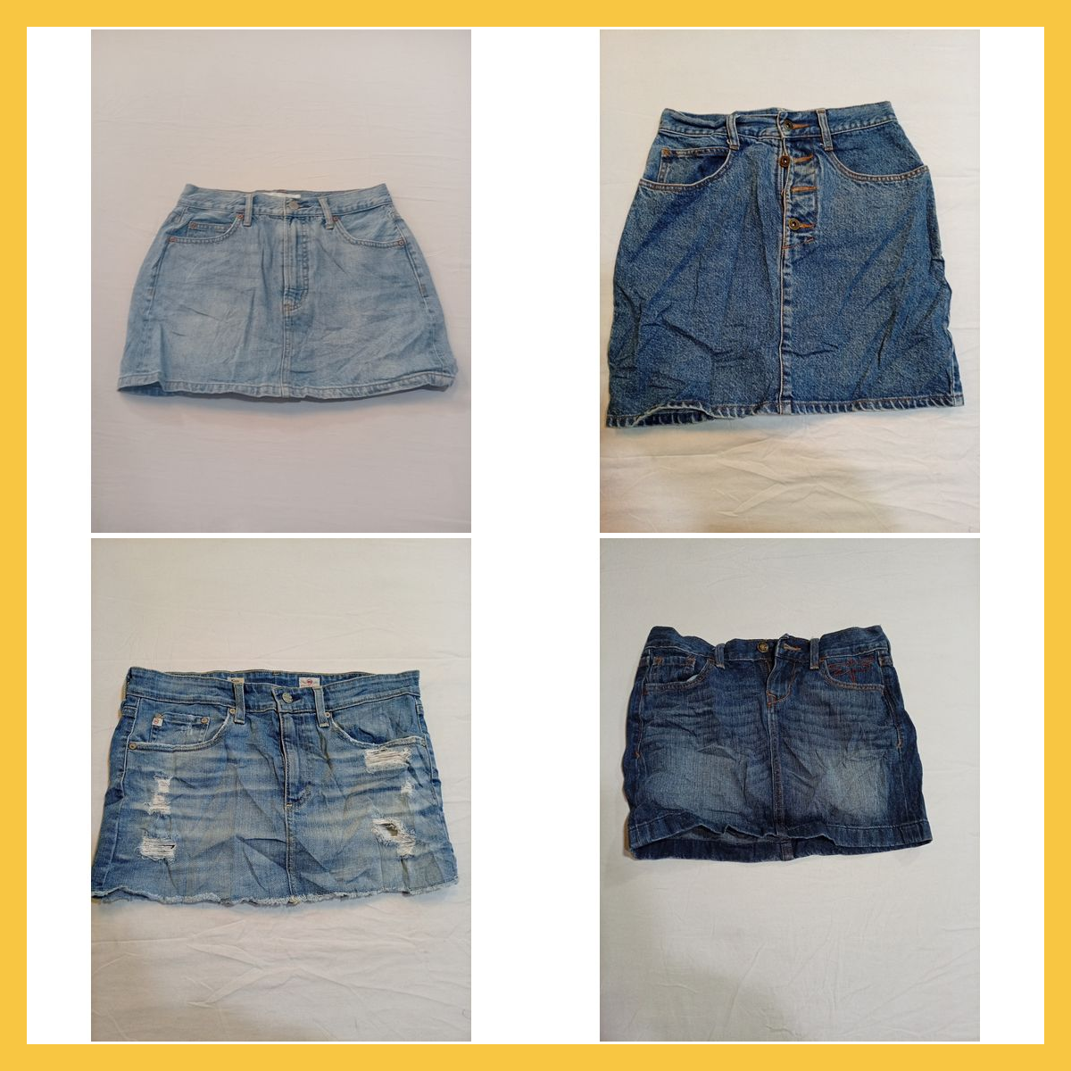 Ensemble de jupes en denim de créateur - Levi's, 7..