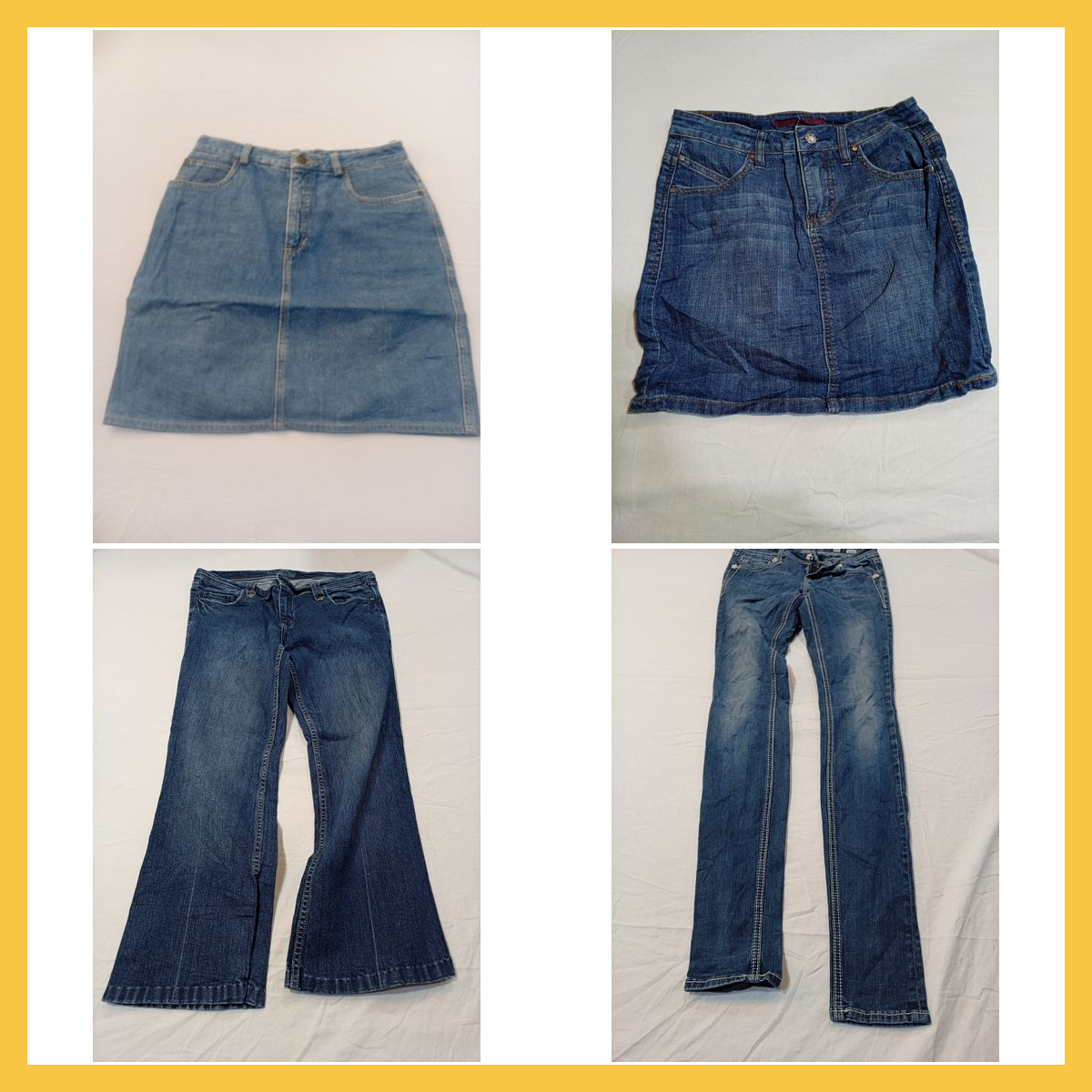 Pacchetto Gonna in Denim & Jeans Calvin Klein Wran..