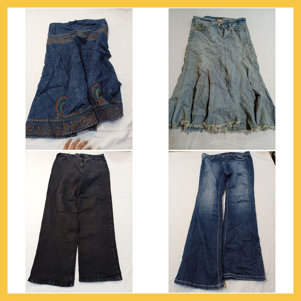 Designer Denim & Rock Bundle - 10-teiliges Modepak..