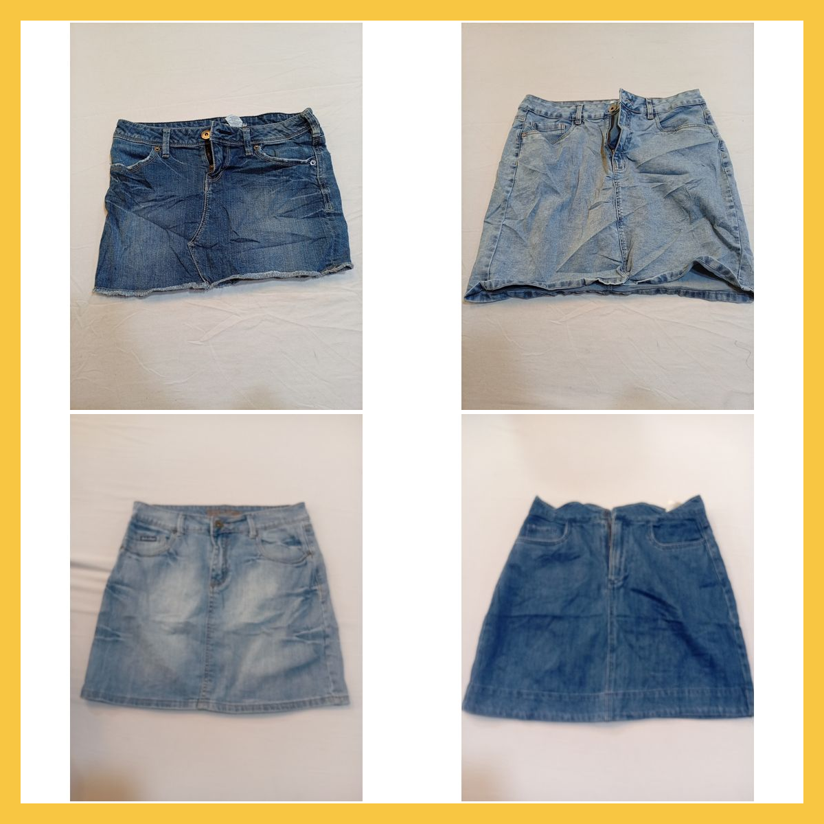 Denim Skirt Bundle - 10 Piece Mix of ASOS, Brody J..