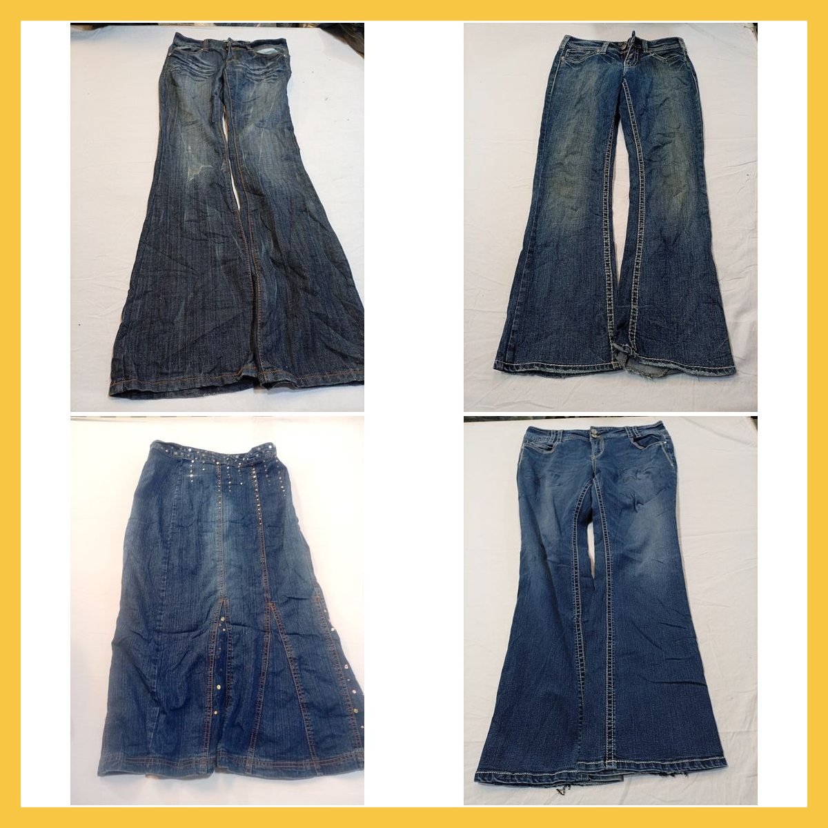 Dollhouse Wrangler 7 For All Mankind Denim Bundle ..