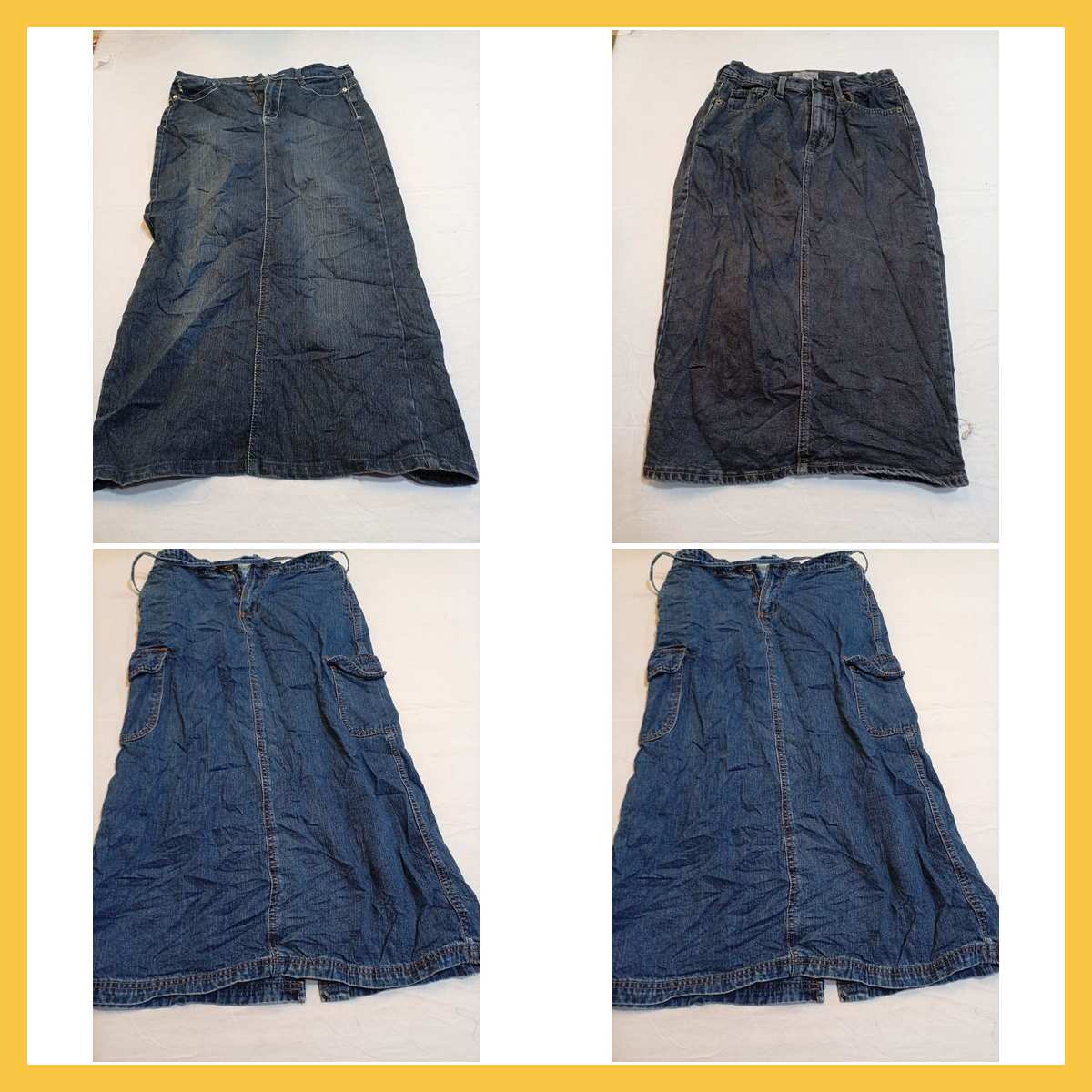 Denim Skirt Bundle - Nautica, AGOLDE, 7 For All Ma..