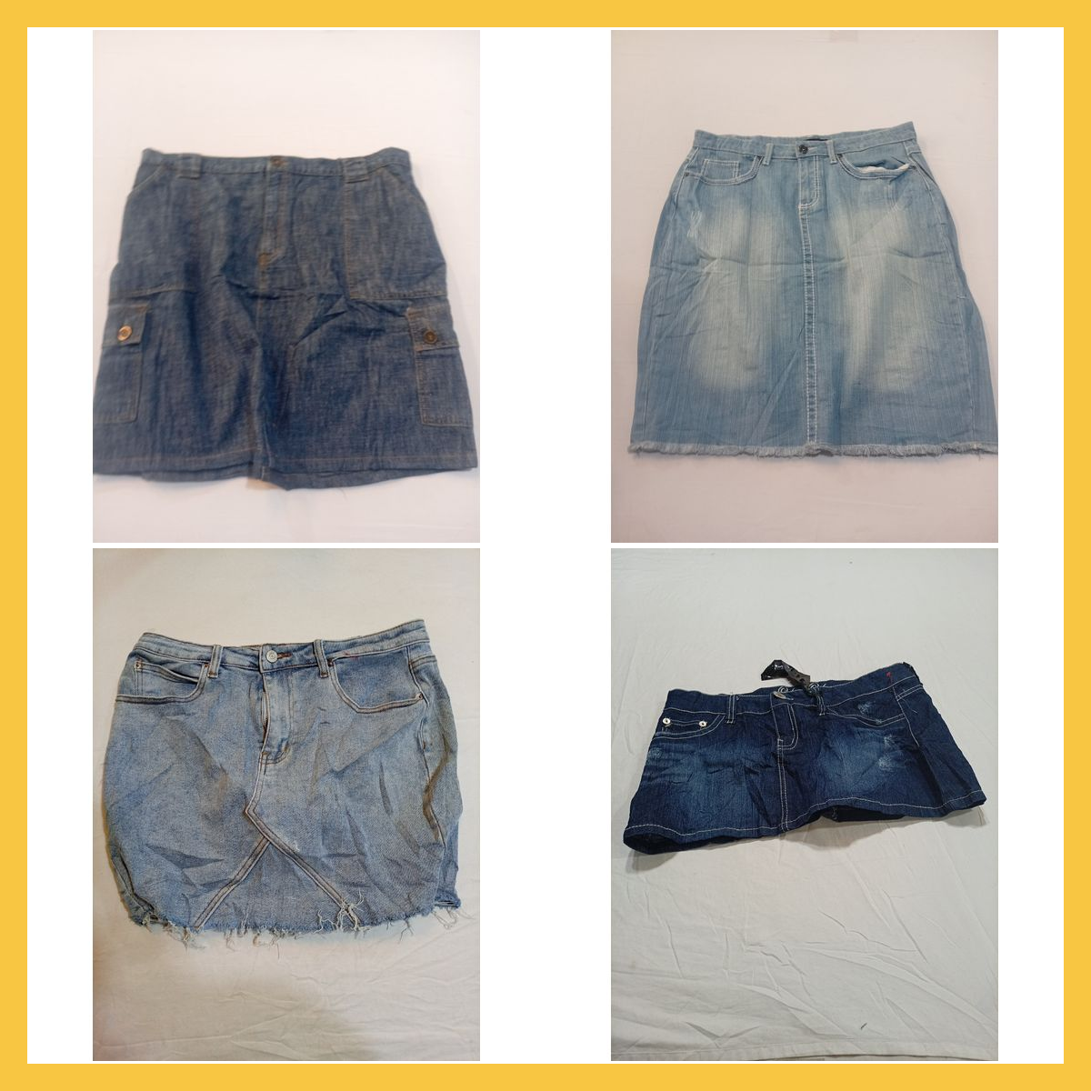 Denim Skirt & Jean Bundle: Bullet, 7 For All Manki..