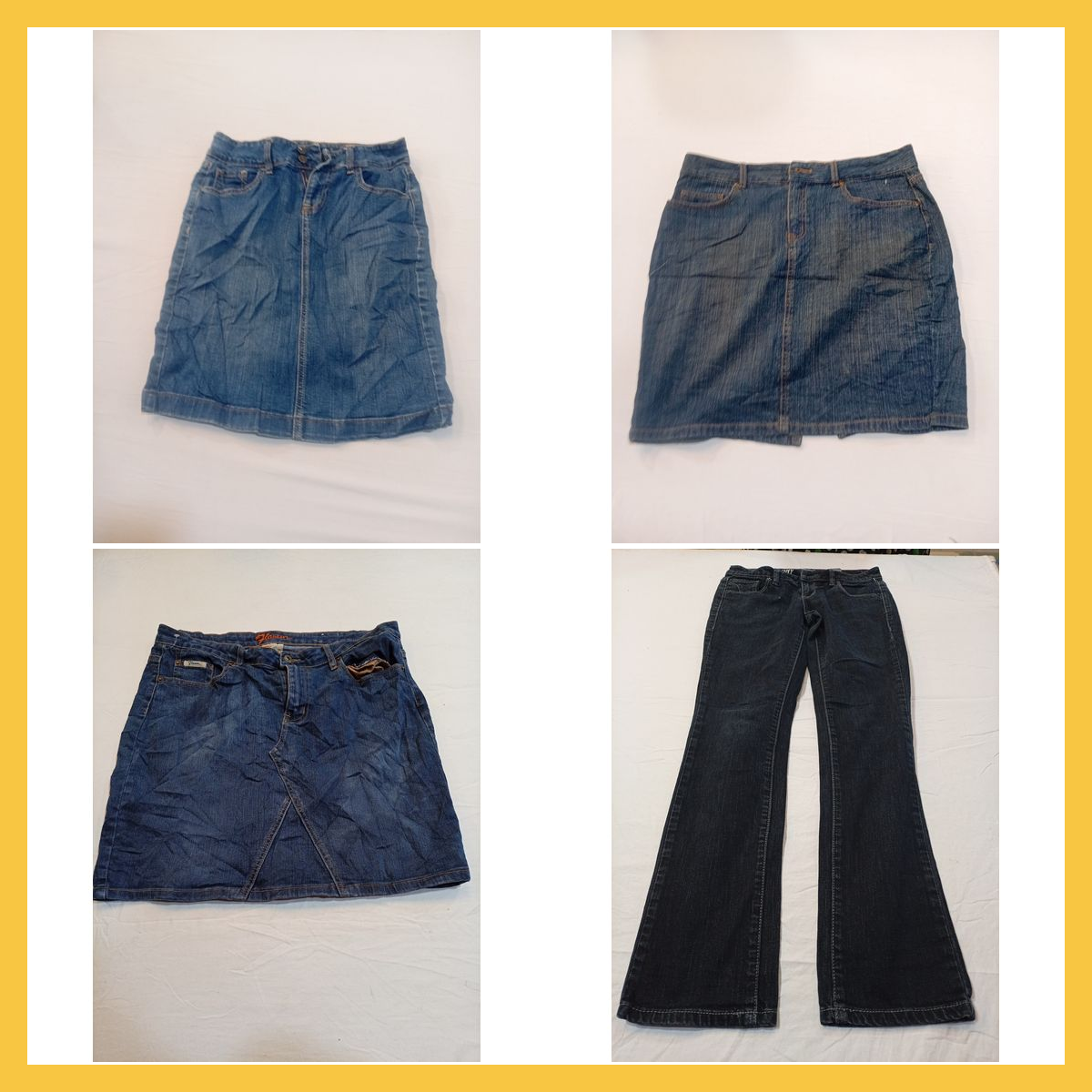 Denim Bundle: 10-Piece Mix of Skirts & Jeans from ..