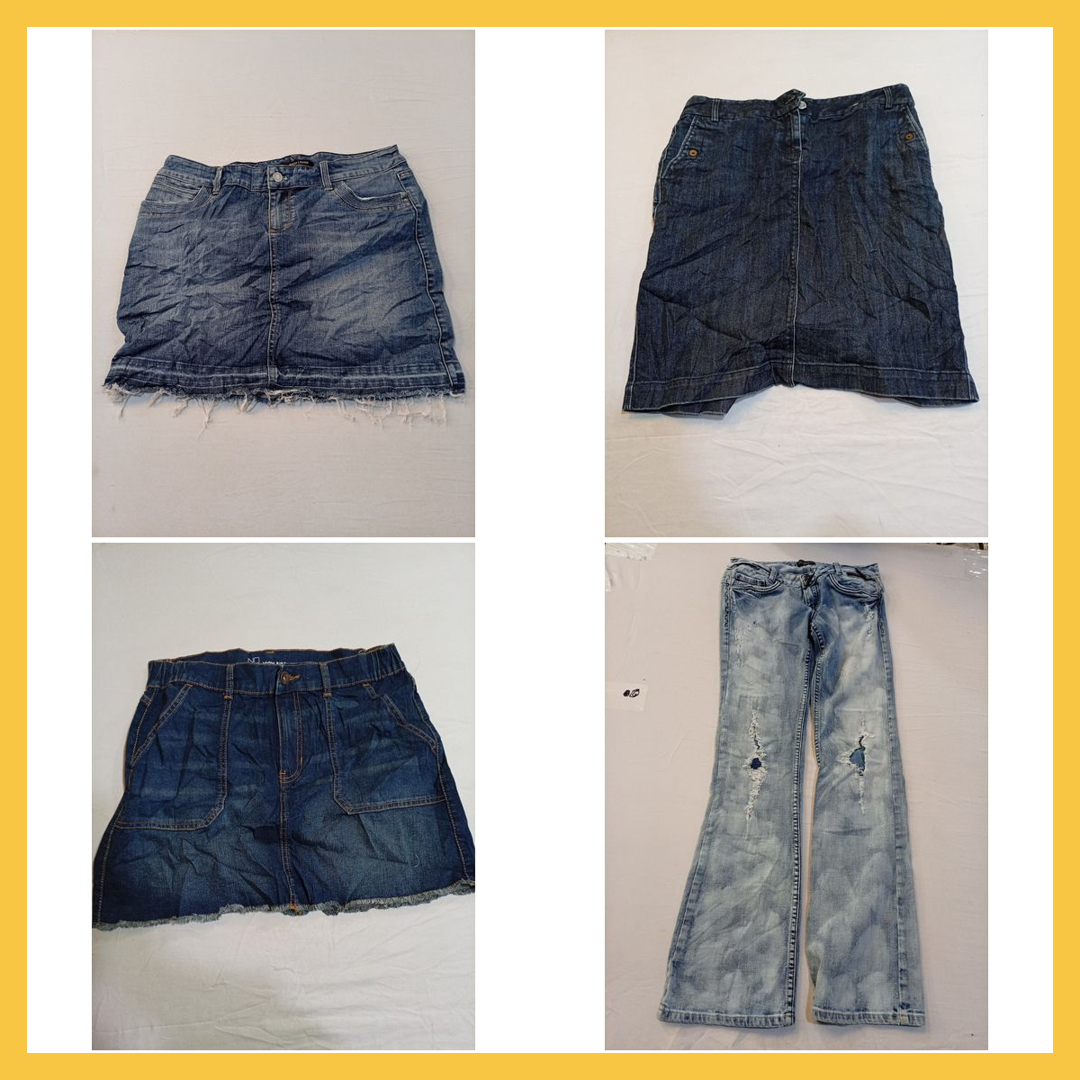 Ensemble de Denim Designer : WHBM, J.Crew, 7 For A..