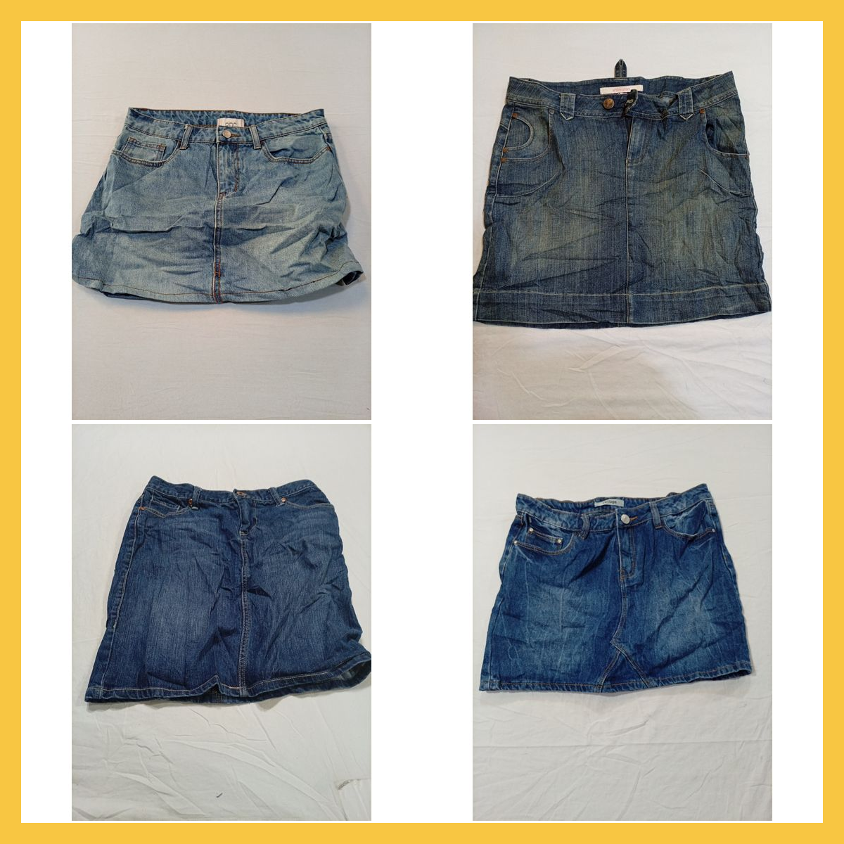 Denim Skirt & Jean Bundle - 10 Piece Mix of BDG, T..