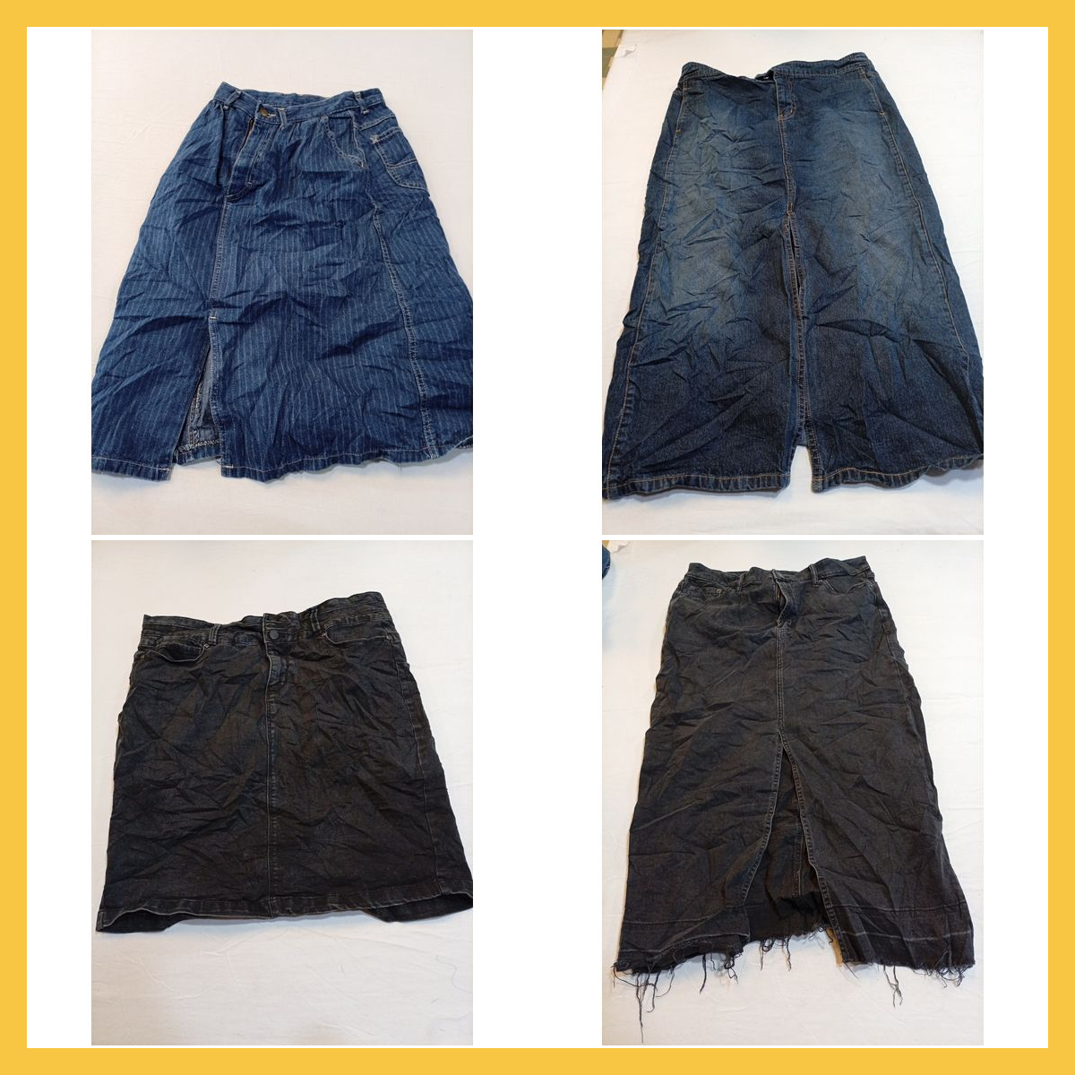 Pacchetto di Gonne in Denim Leggermente Usate Lee ..