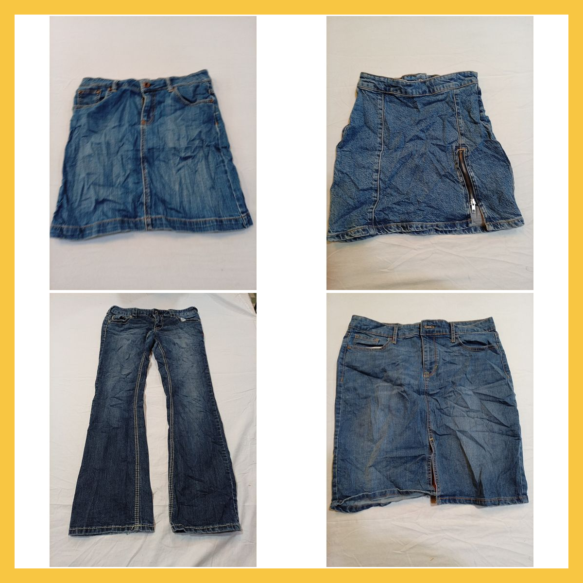 Pacchetto Gonna in Denim e Jeans A Campana - Gap, ..