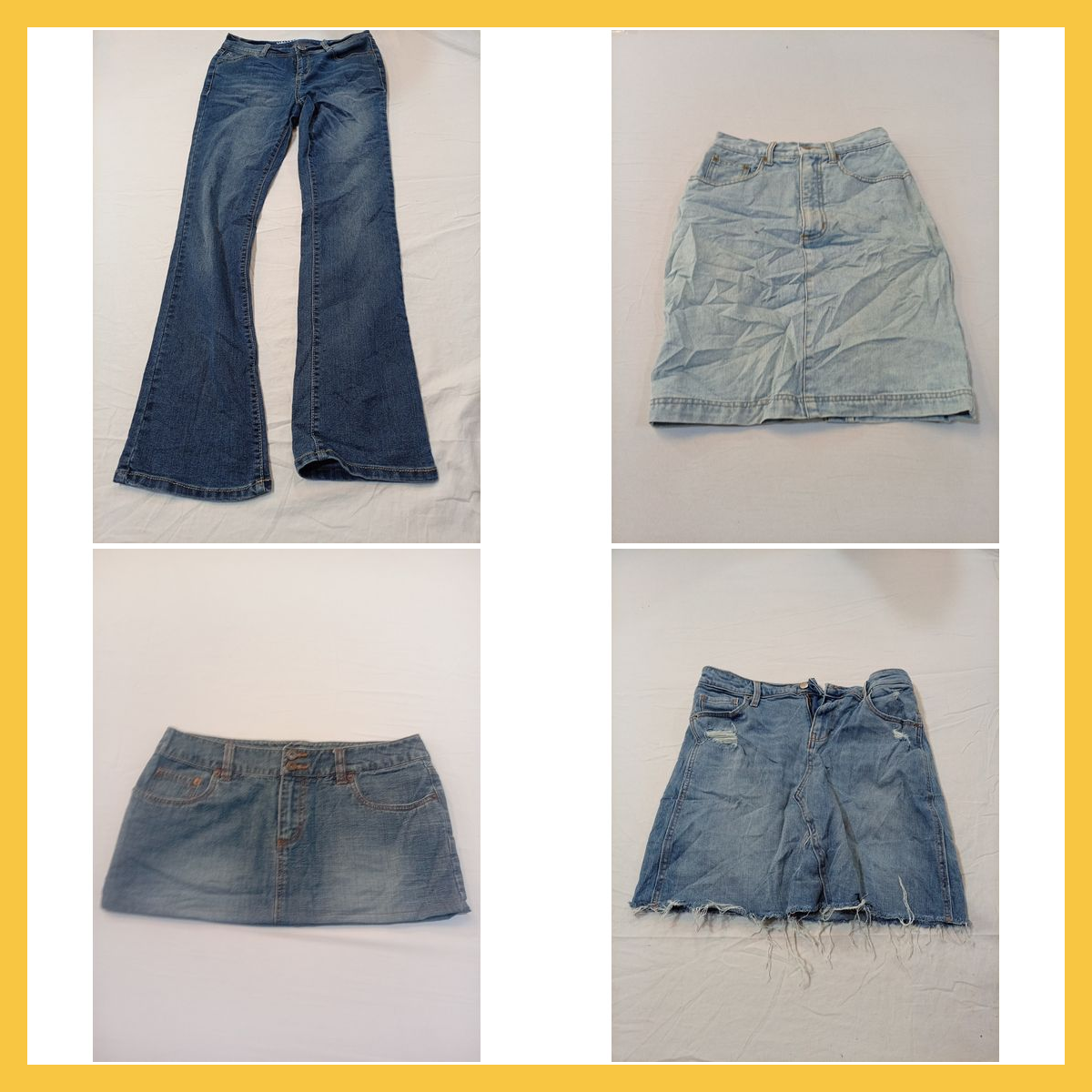 Pacote de Jeans Levemente Usados: Wallflower, Calv..