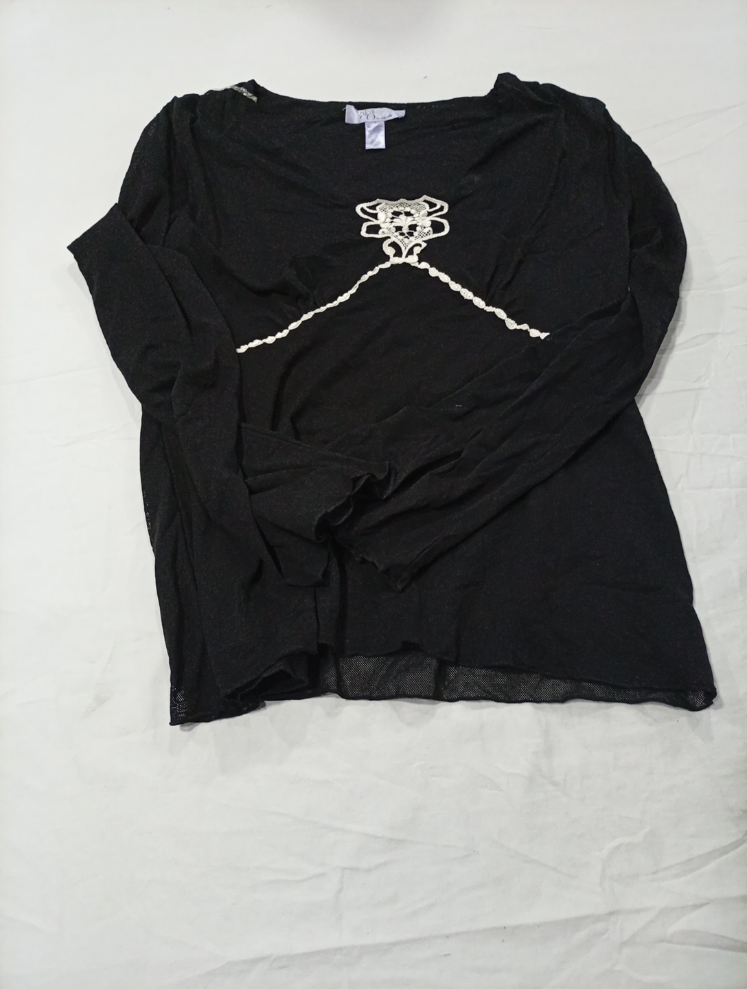 Black Long Sleeve Top